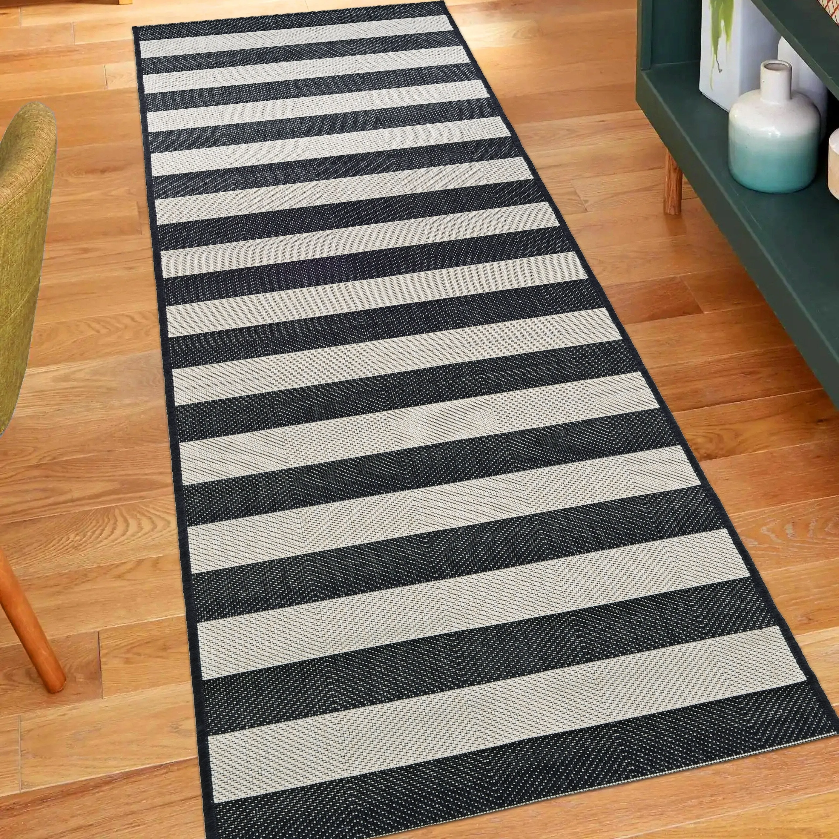Dream Decor Rugs Hampton Striped Indoor Outdoor Area Rug