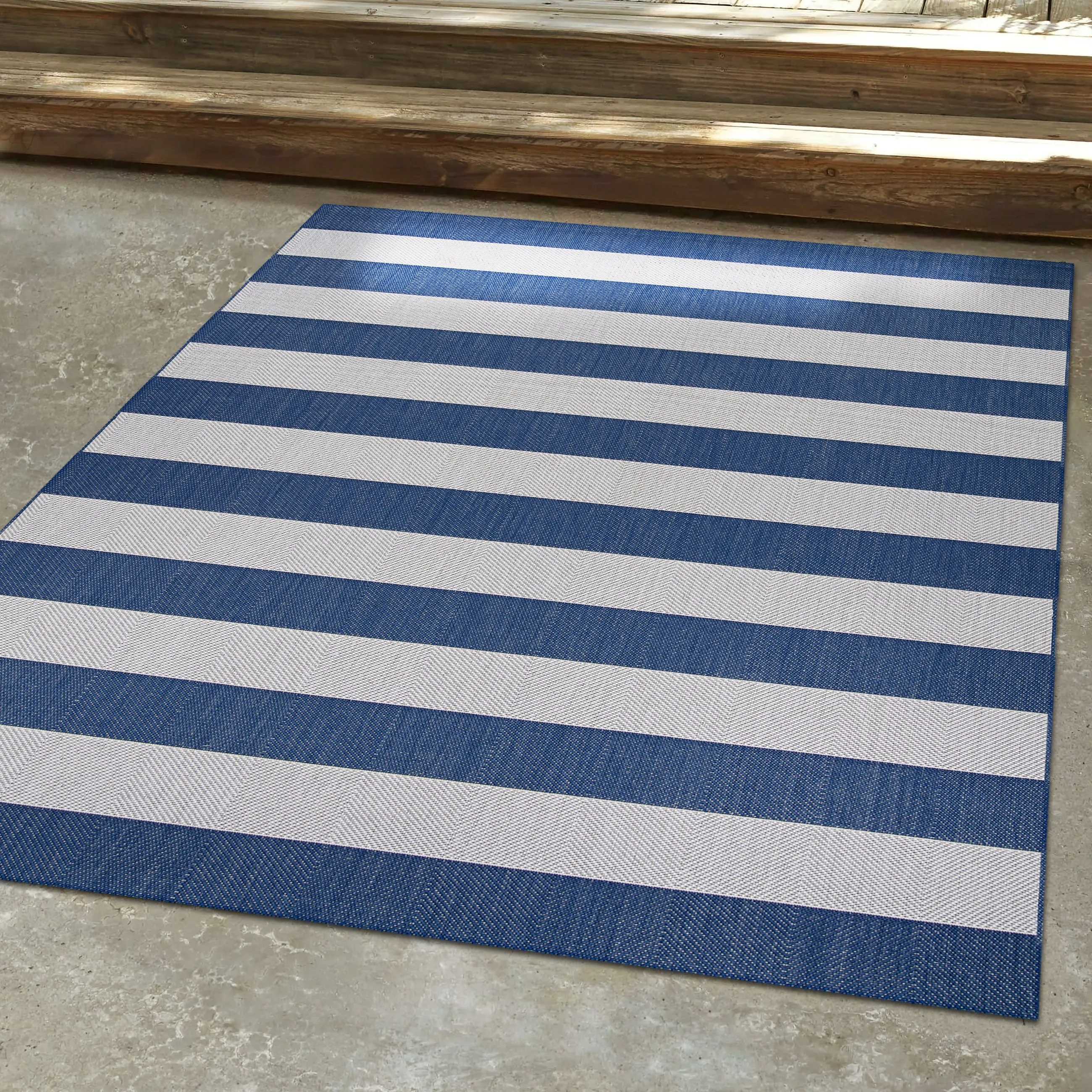Dream Decor Rugs Hampton Striped Indoor Outdoor Area Rug