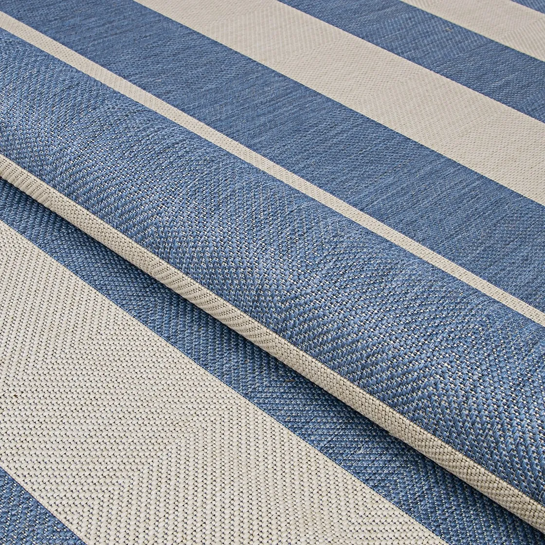 Dream Decor Rugs Hampton Striped Indoor Outdoor Area Rug