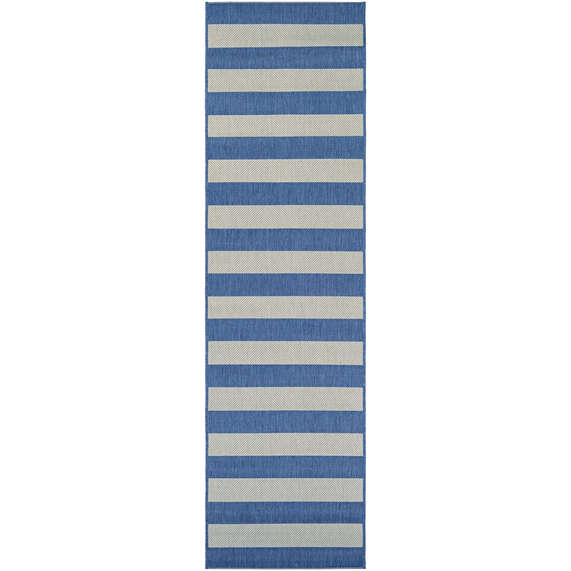 Dream Decor Rugs Hampton Striped Indoor Outdoor Area Rug