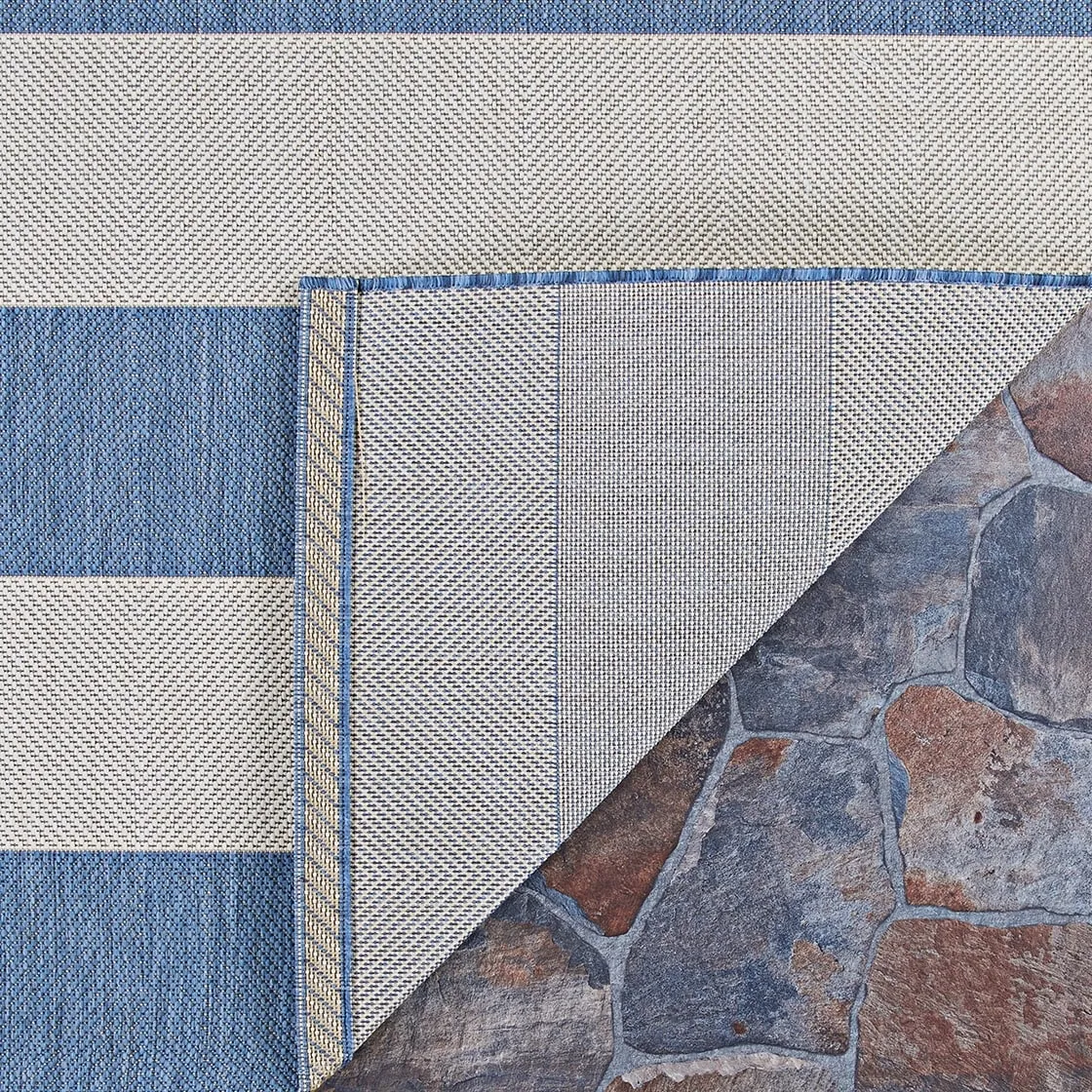 Dream Decor Rugs Hampton Striped Indoor Outdoor Area Rug
