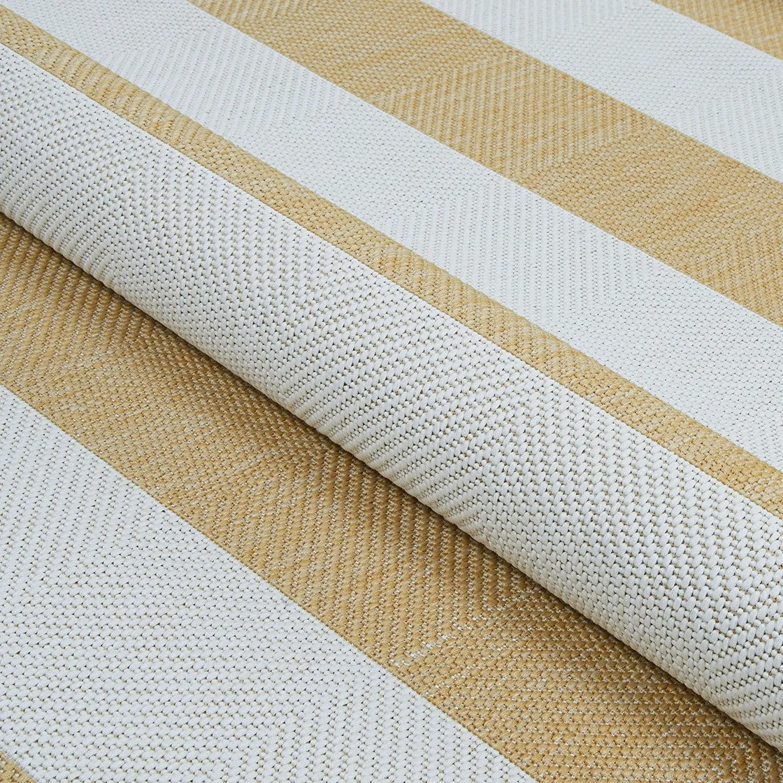 Dream Decor Rugs Hampton Striped Indoor Outdoor Area Rug