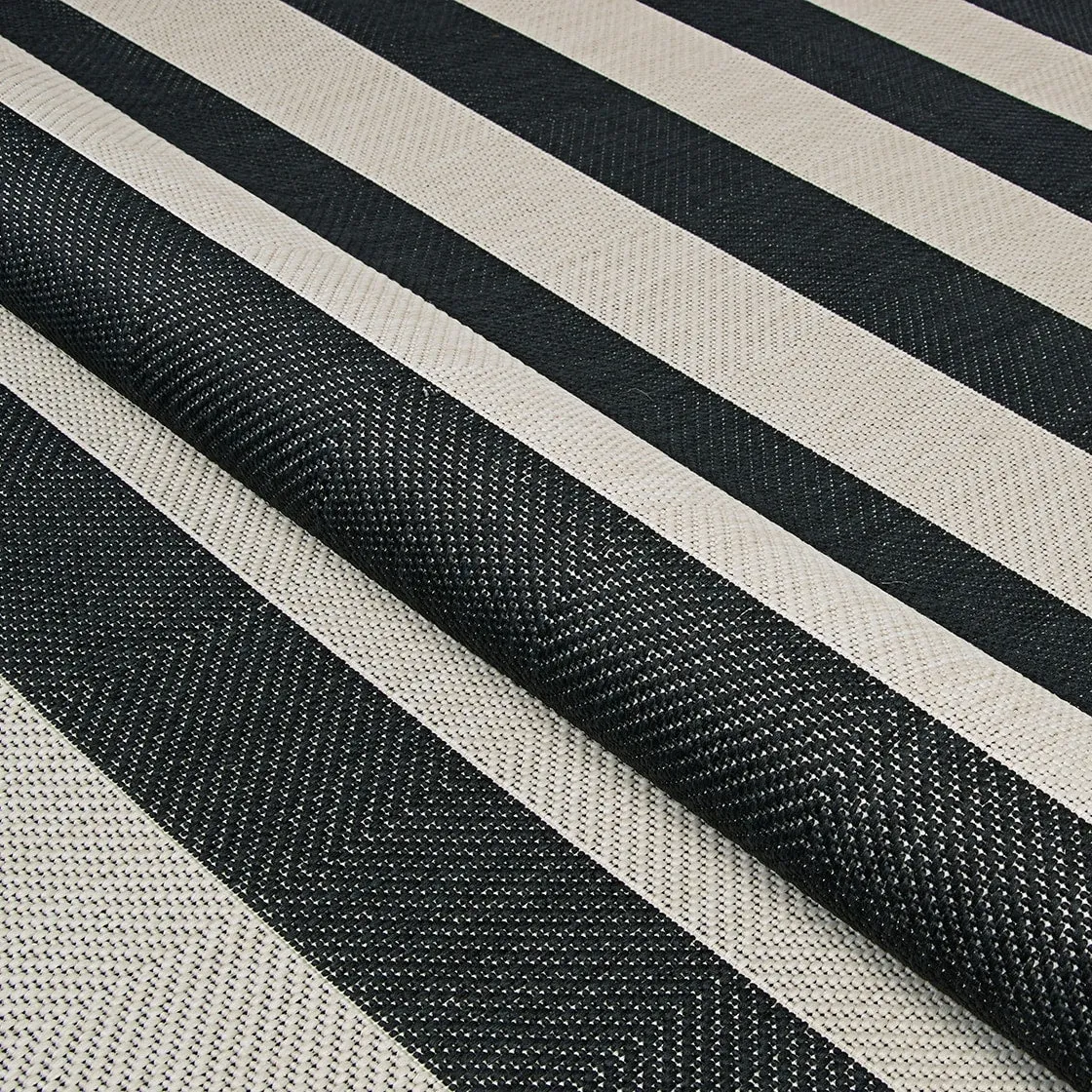 Dream Decor Rugs Hampton Striped Indoor Outdoor Area Rug