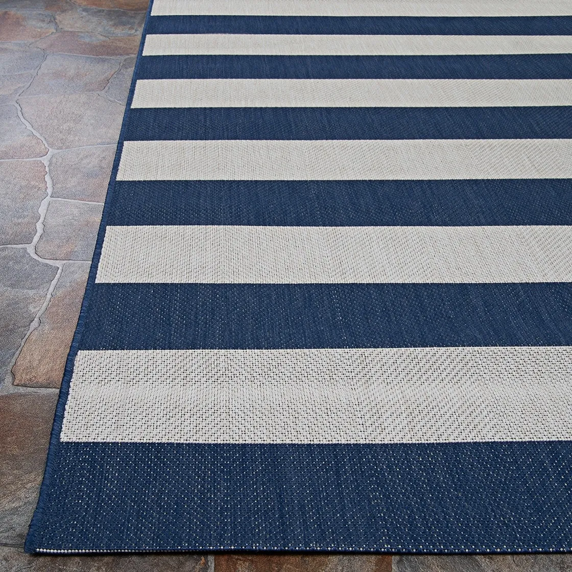 Dream Decor Rugs Hampton Striped Indoor Outdoor Area Rug