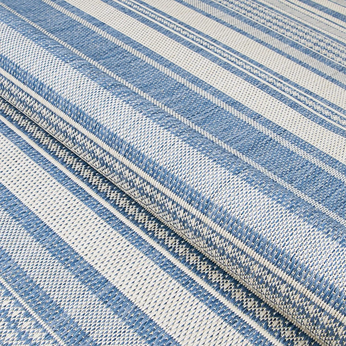 Dream Decor Rugs Pergola Bower Stripe Indoor Outdoor Area Rug