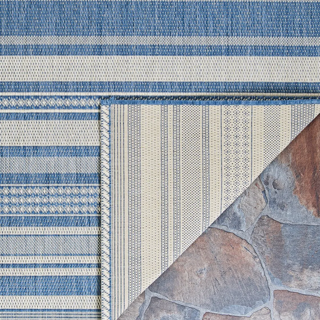 Dream Decor Rugs Pergola Bower Stripe Indoor Outdoor Area Rug