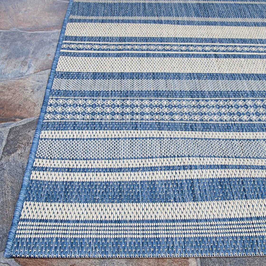 Dream Decor Rugs Pergola Bower Stripe Indoor Outdoor Area Rug