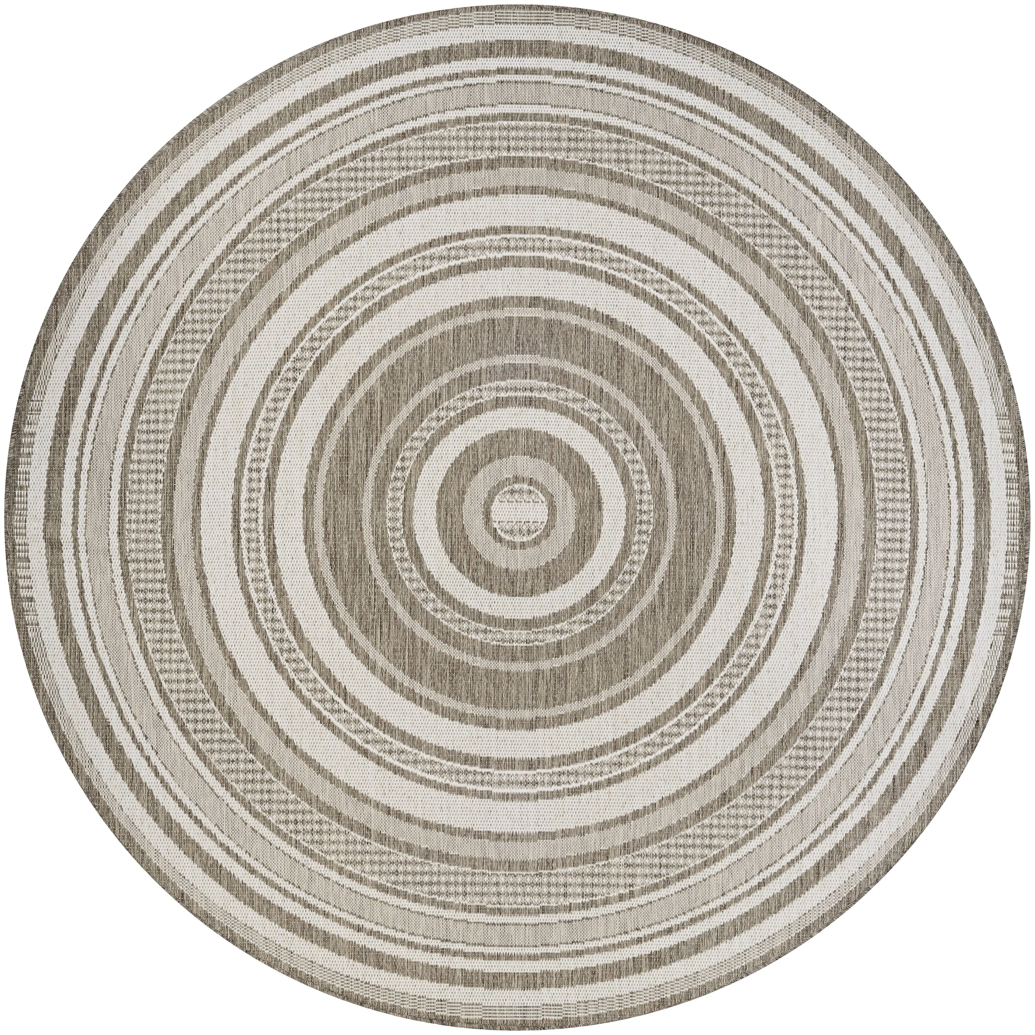 Dream Decor Rugs Pergola Bower Stripe Indoor Outdoor Area Rug