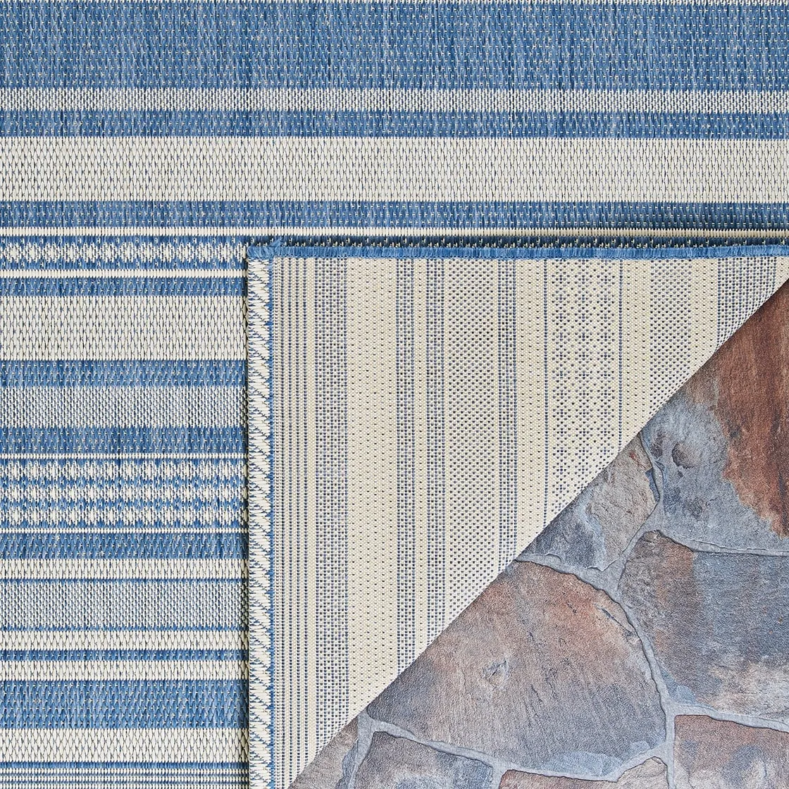 Dream Decor Rugs Pergola Bower Stripe Indoor Outdoor Area Rug
