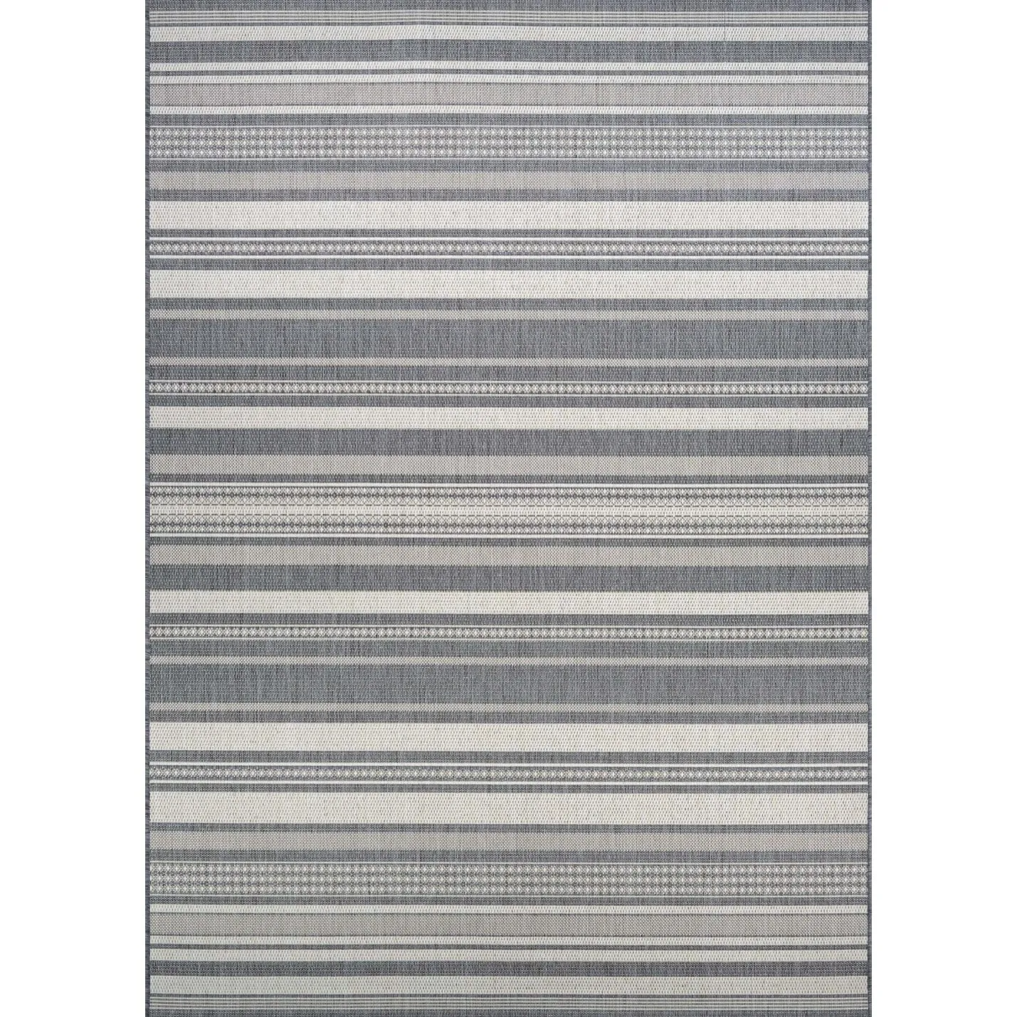 Dream Decor Rugs Pergola Bower Stripe Indoor Outdoor Area Rug