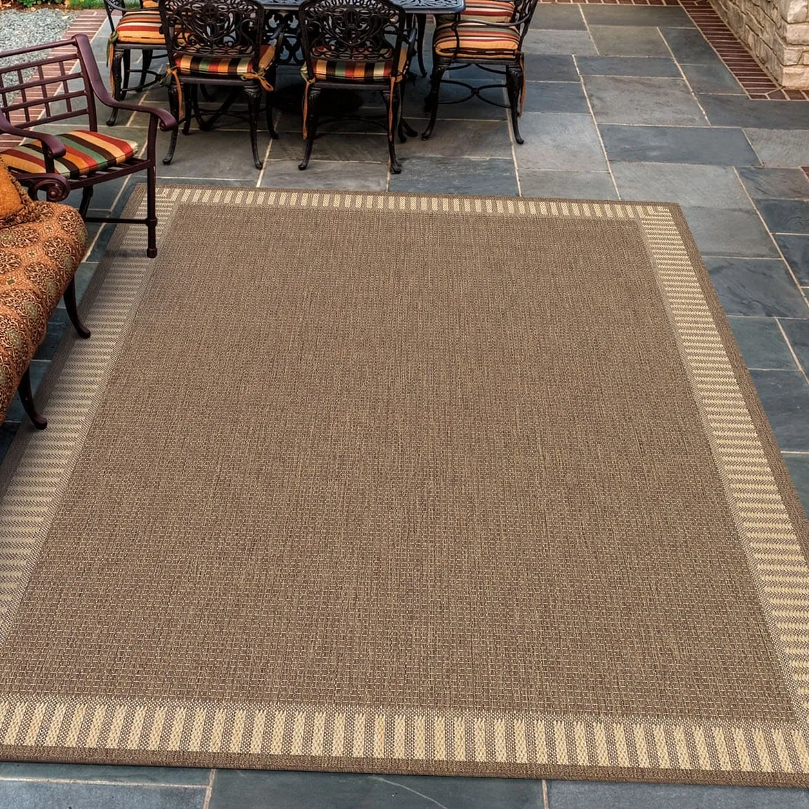 Dream Decor Rugs Pergola Flame Indoor Outdoor Area Rug