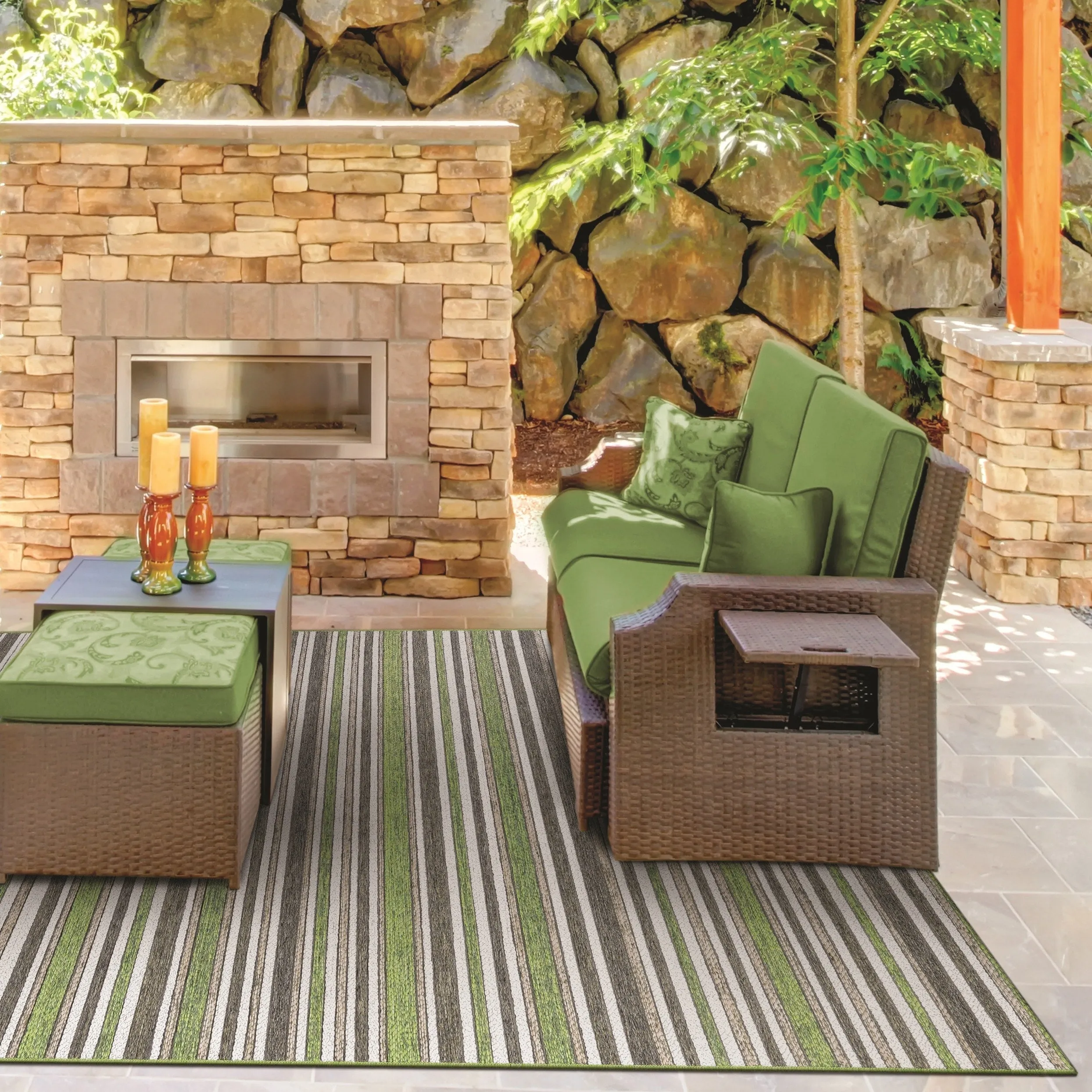Dream Decor Rugs Vector Mendocino Indoor Outdoor Area Rug