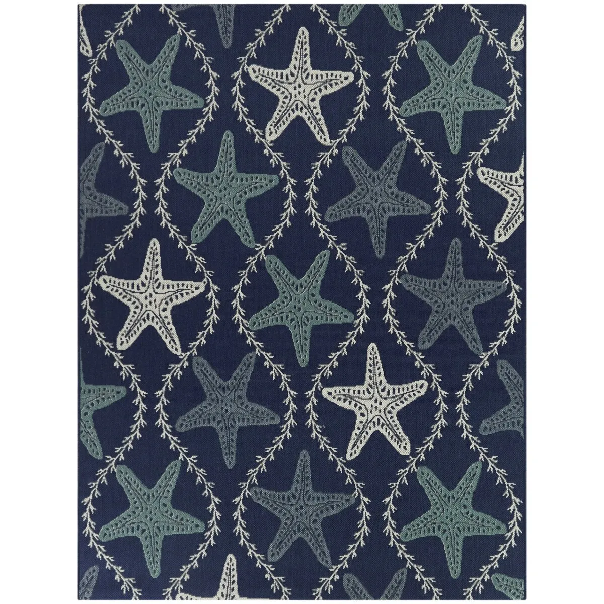 Endre Nautical Starfish Indoor/Outdoor Area Rug