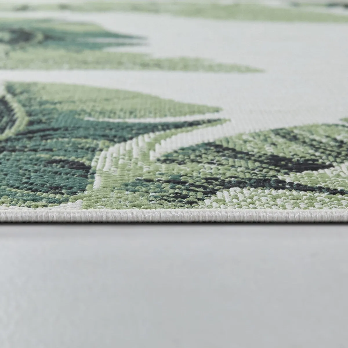 Espada Tropical Leaves Indoor/Outdoor Area Rug