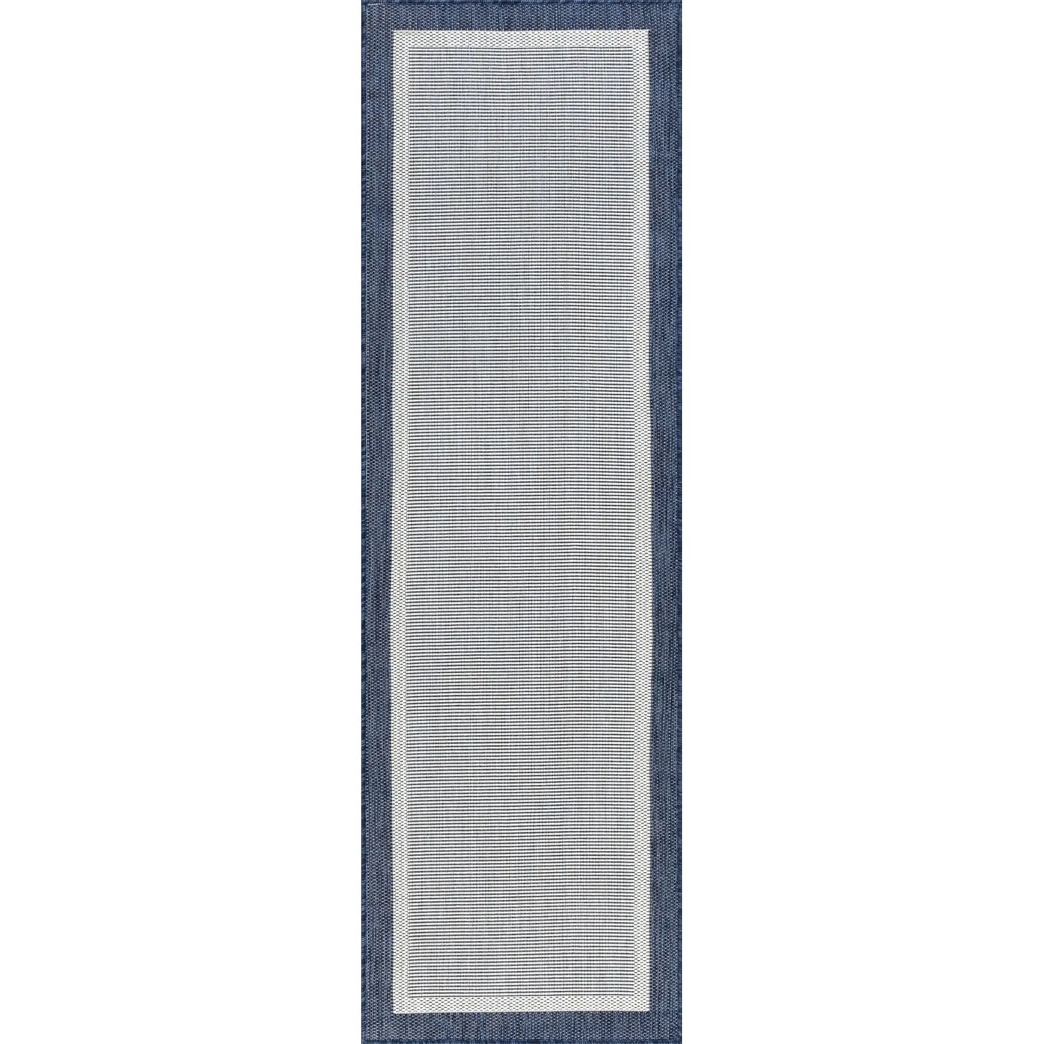Exo Coastal Border Indoor/Outdoor Area Rug