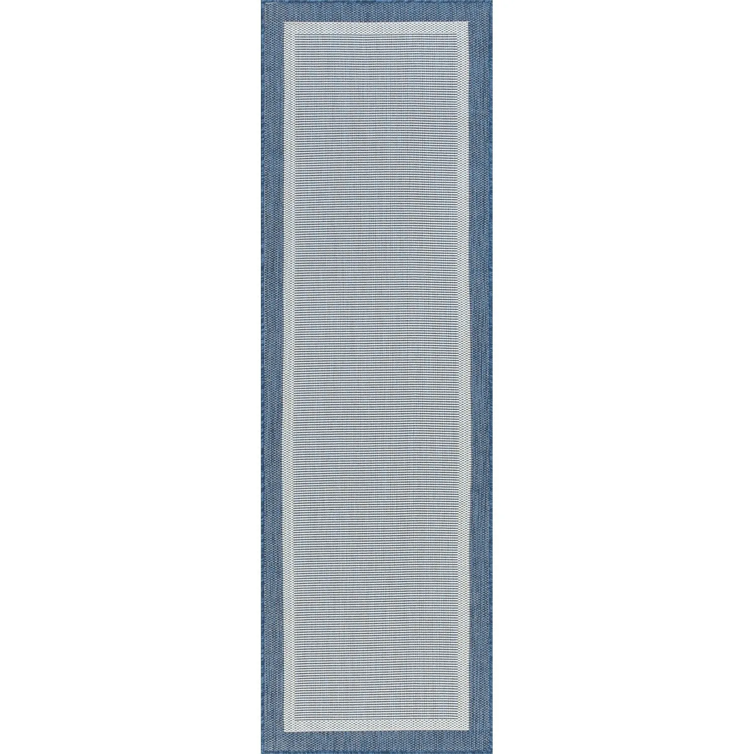 Exo Coastal Border Indoor/Outdoor Area Rug