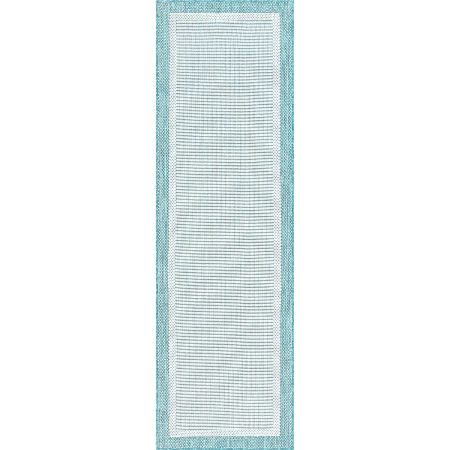 Exo Coastal Border Indoor/Outdoor Area Rug