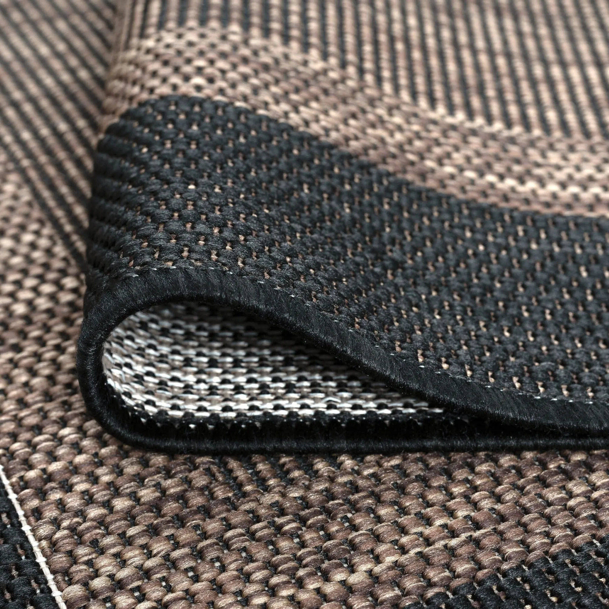 Exo Coastal Border Indoor/Outdoor Area Rug