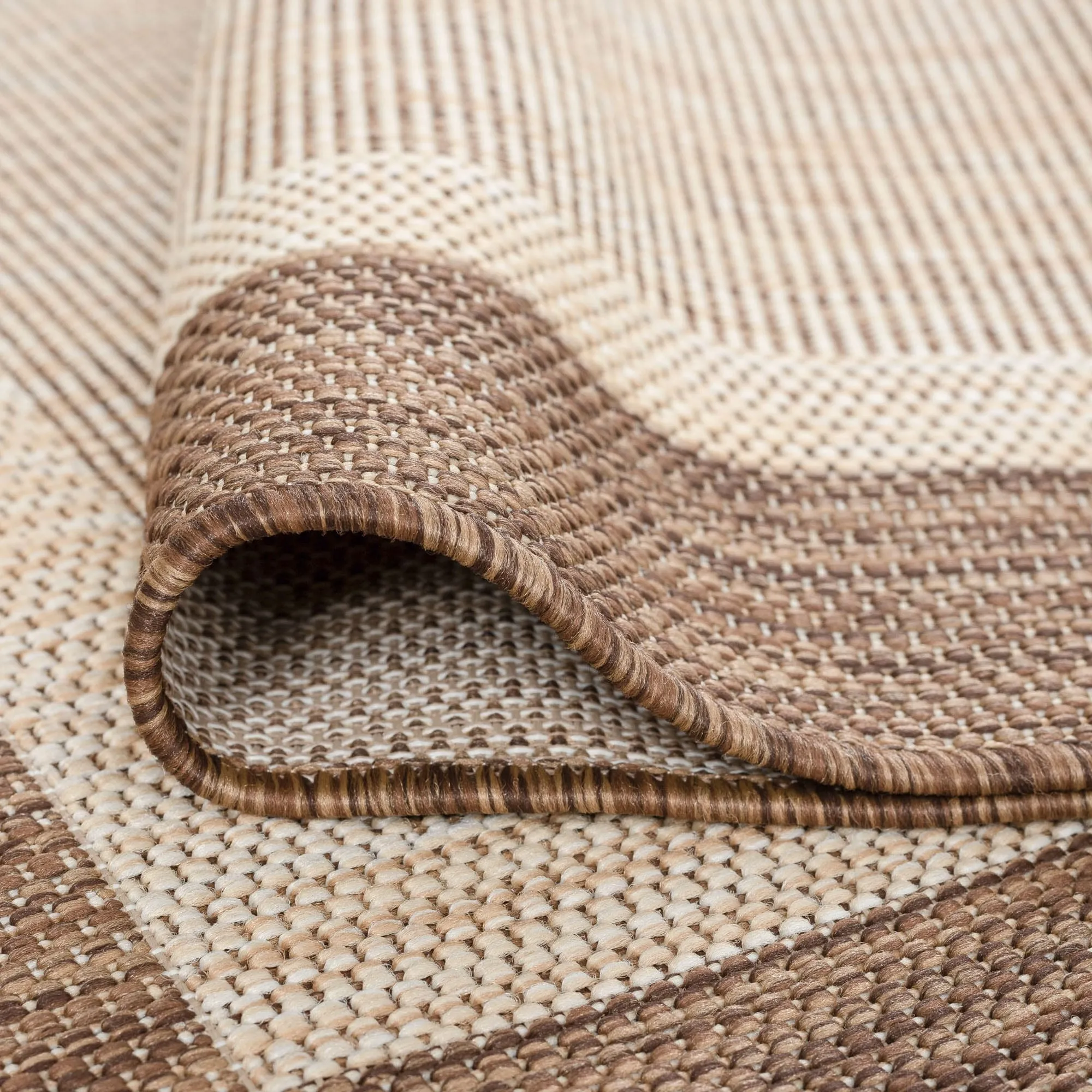 Exo Coastal Border Indoor/Outdoor Area Rug