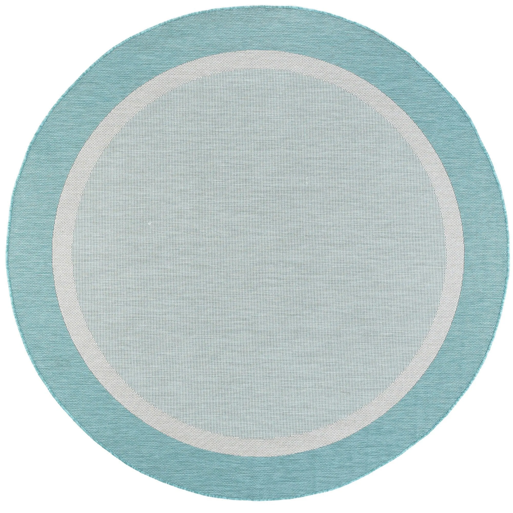 Exo Coastal Border Indoor/Outdoor Area Rug