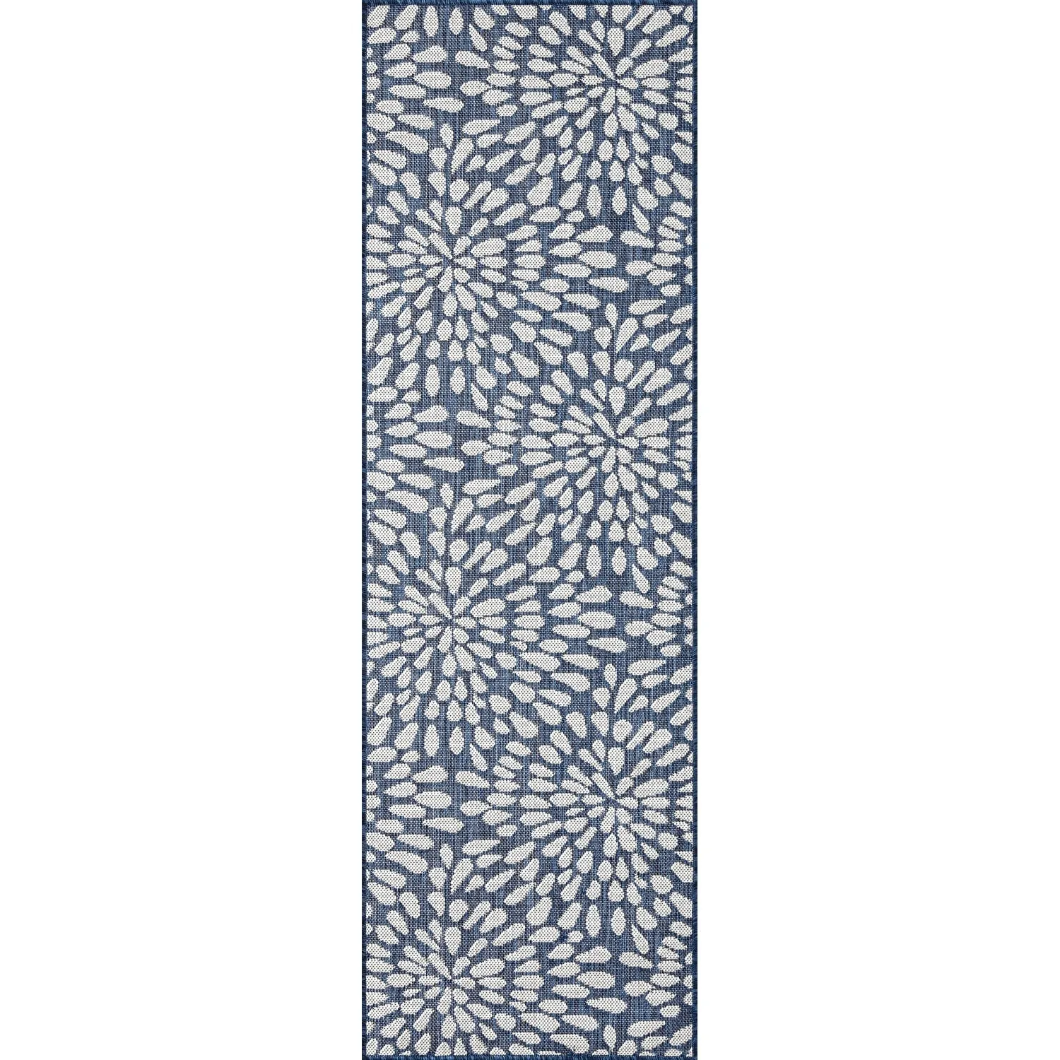 Exo Coastal Floral Indoor/Outdoor Area Rug