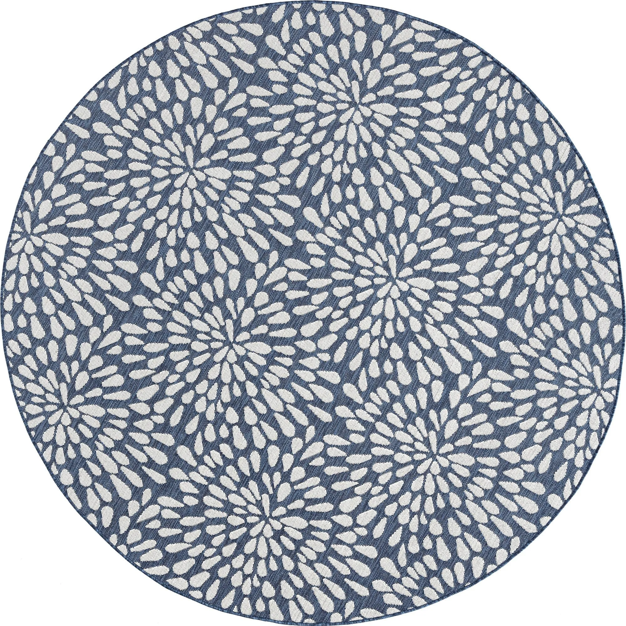 Exo Coastal Floral Indoor/Outdoor Area Rug