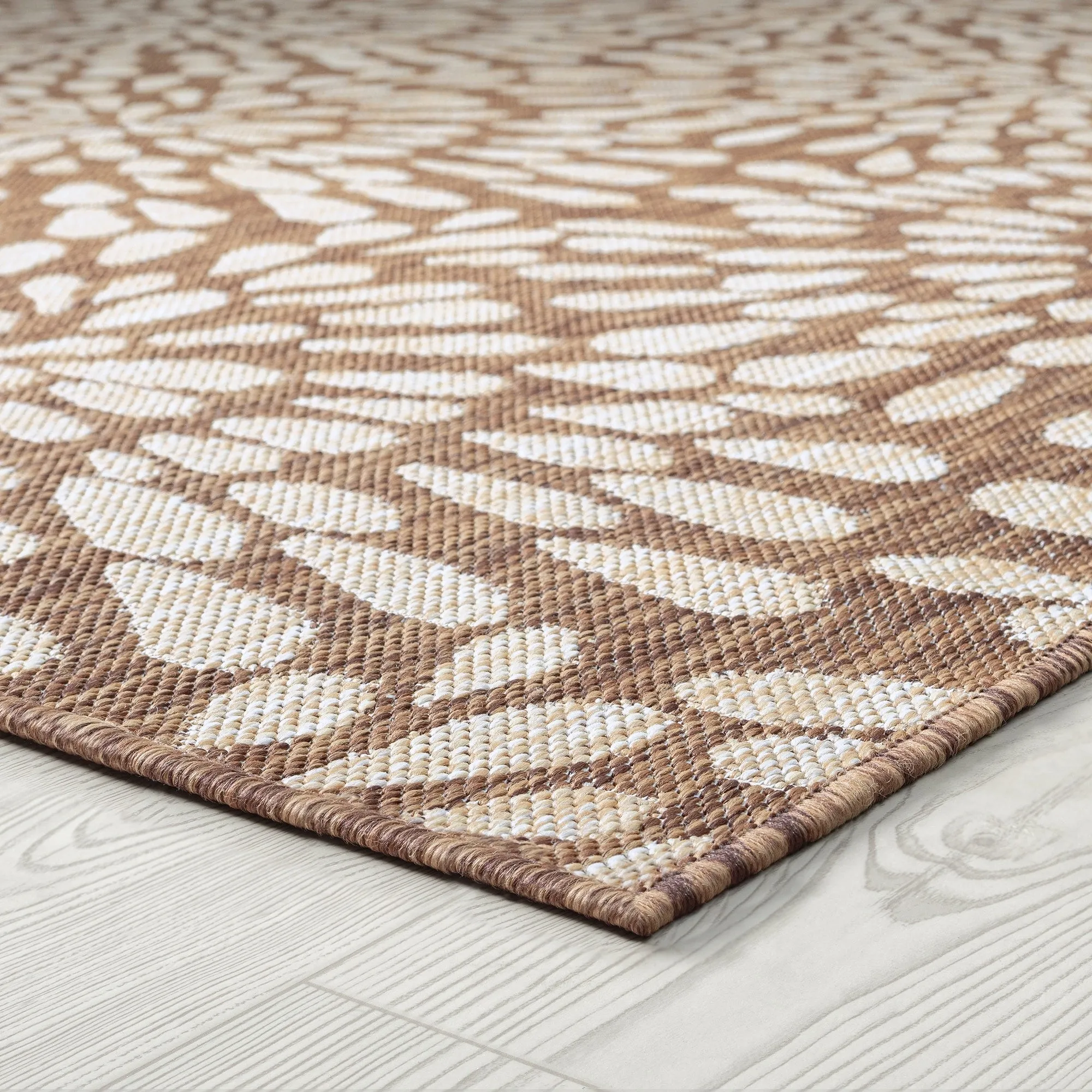 Exo Coastal Floral Indoor/Outdoor Area Rug