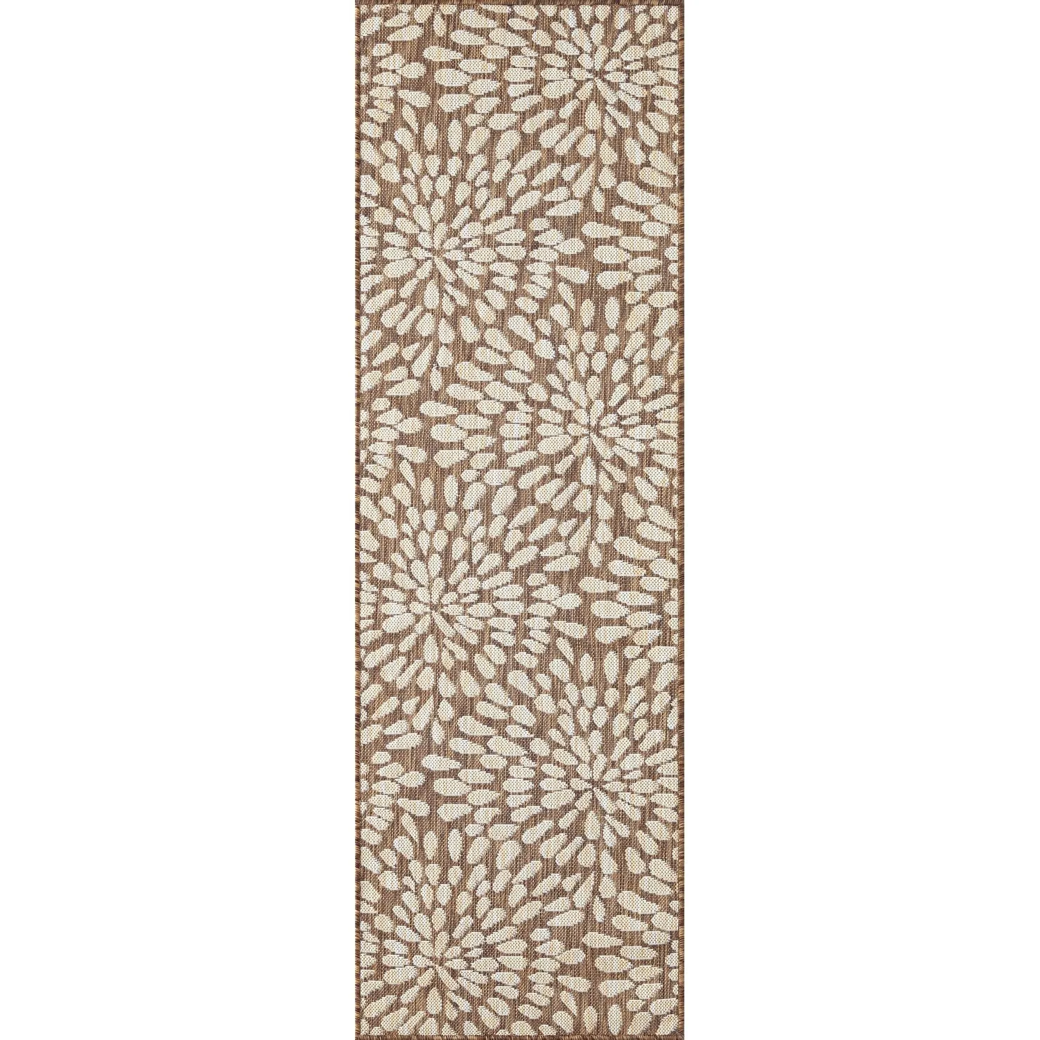 Exo Coastal Floral Indoor/Outdoor Area Rug