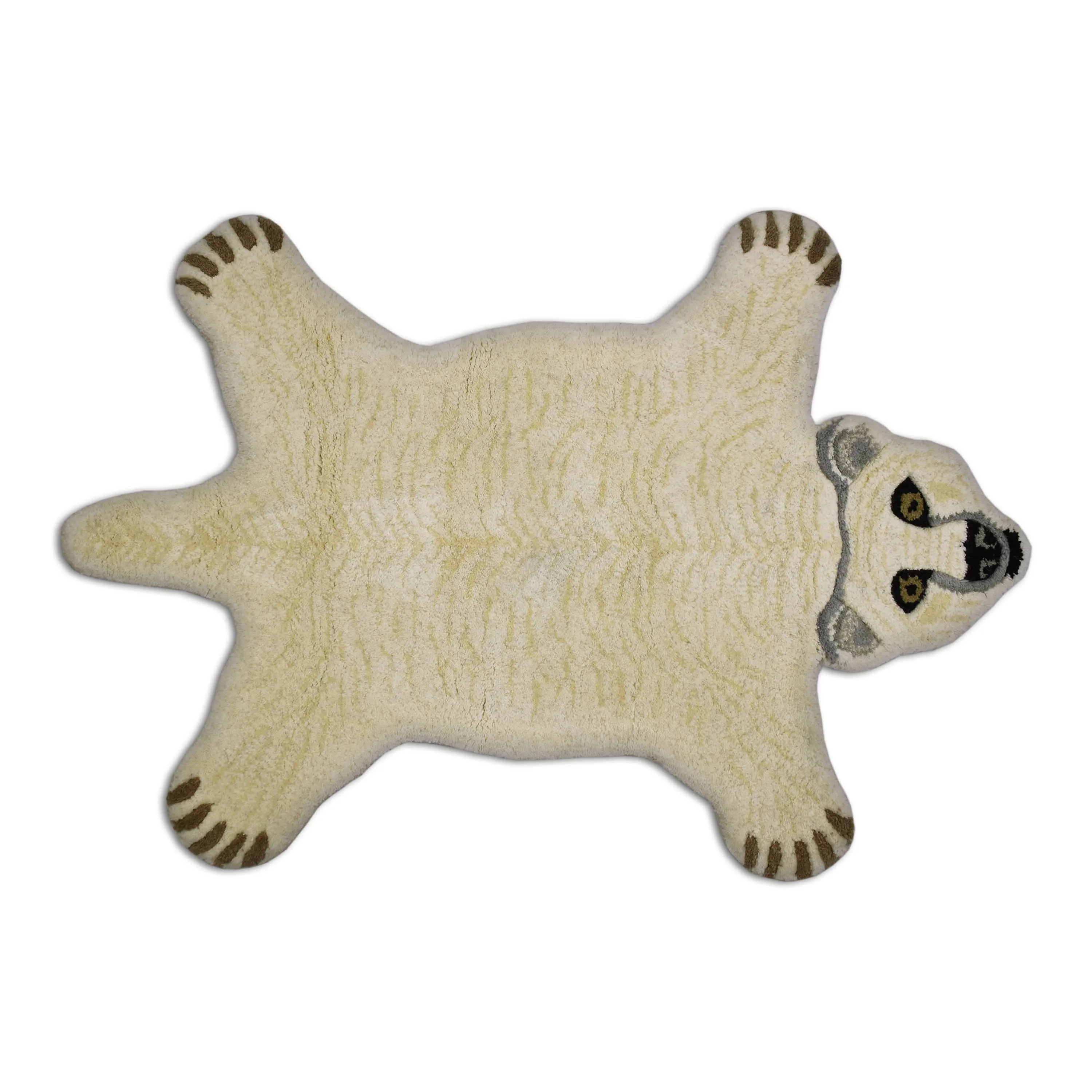 Fabstyles Animal Wool Printed Area Rag Rug Living Room. Hallway
