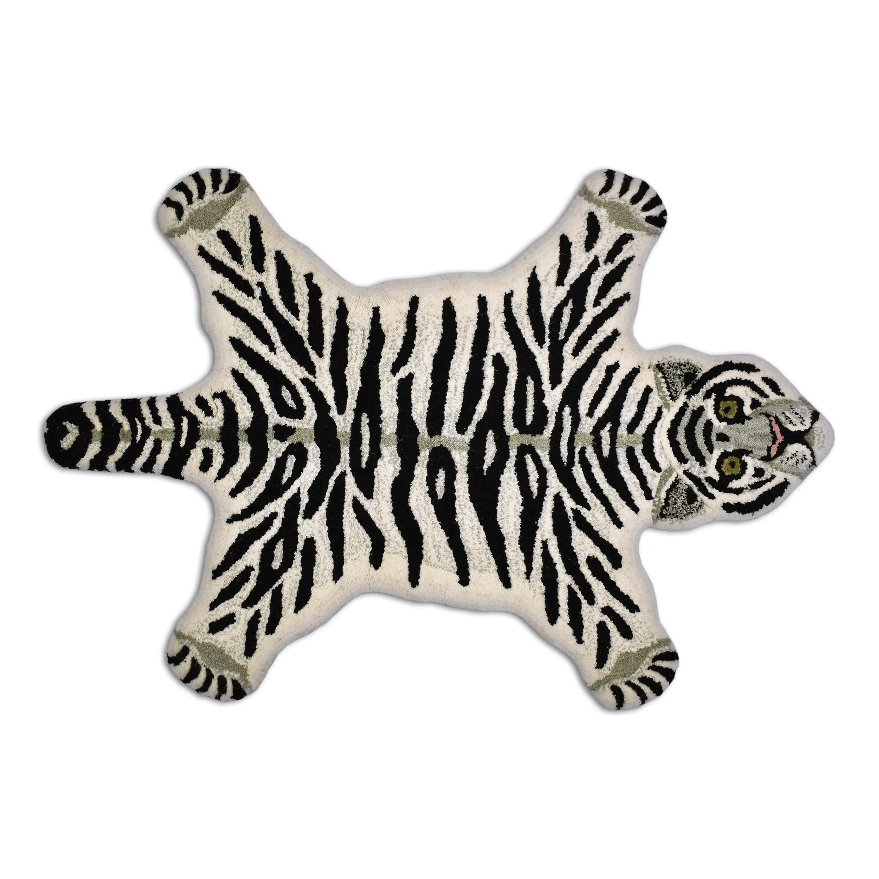 Fabstyles Animal Wool Printed Area Rag Rug Living Room. Hallway