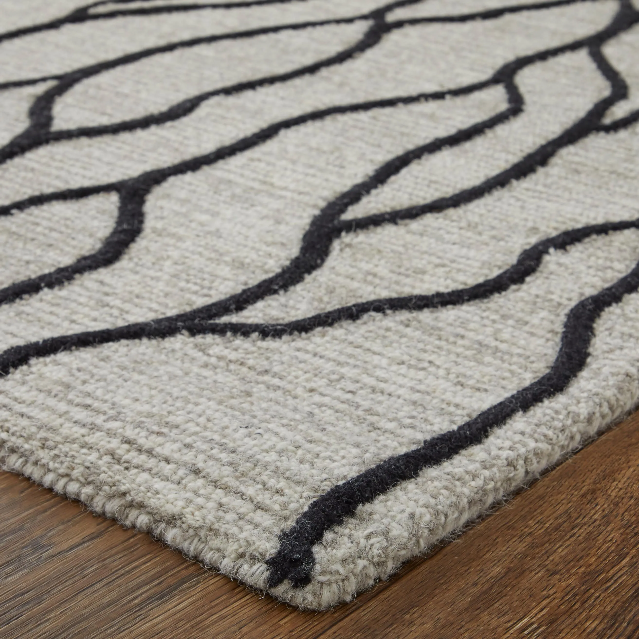 Fadden R8734 Abstract Transitional Area Rug