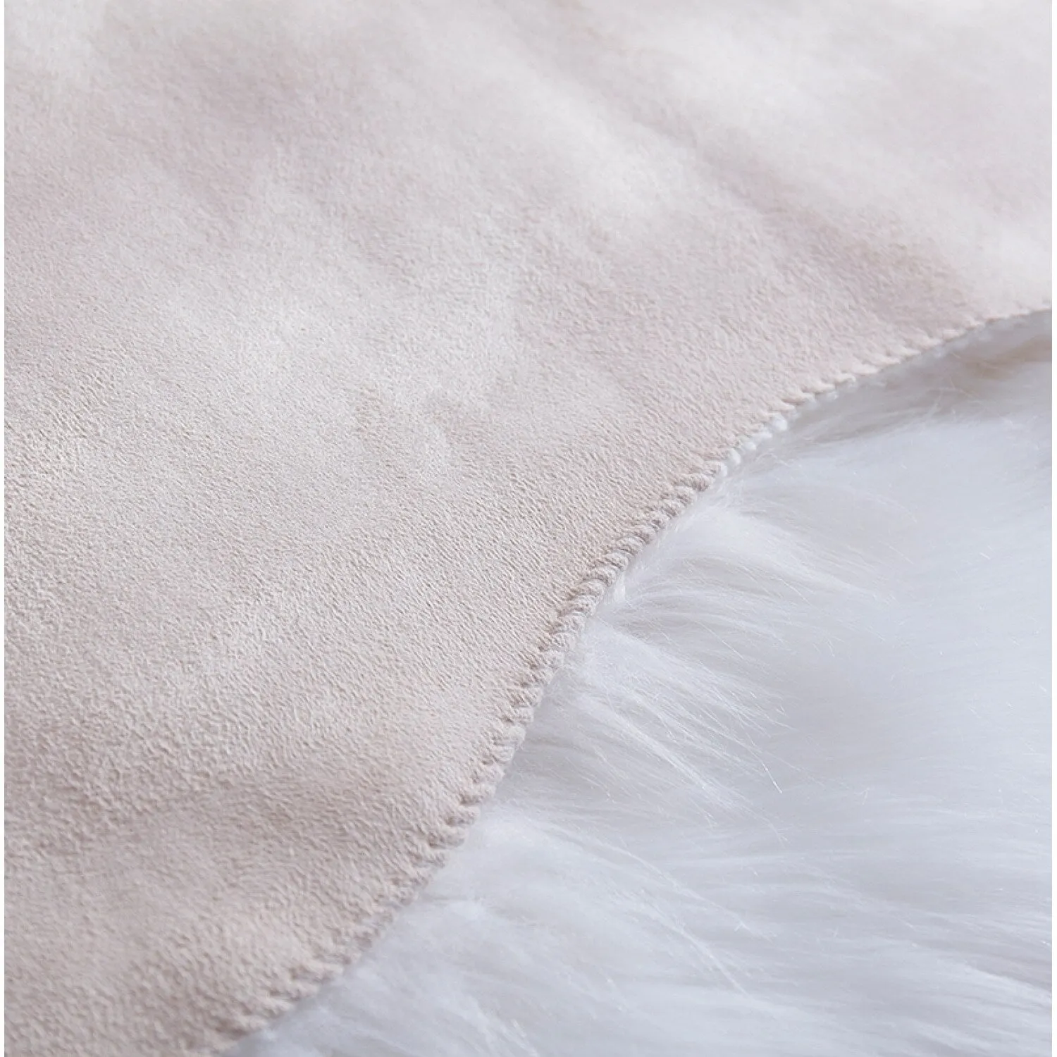 Faux Sheepskin Area Rug