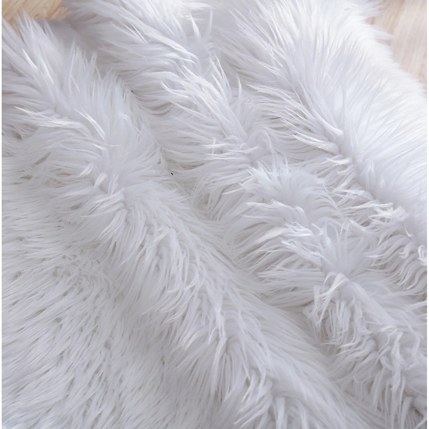 Faux Sheepskin Area Rug