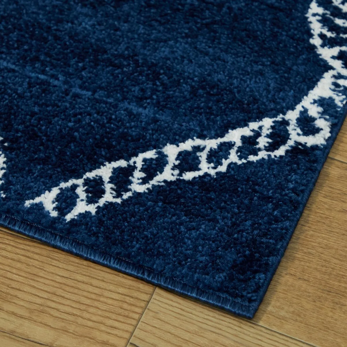 Fischer Nautical Trellis Coastal Area Rug