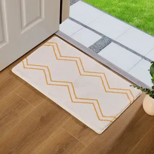 Front Door Mat Entry Doormat Non Slip Thin Washable Inside Entryway Mats for Home Entrance - 16.9 W x 28.7 L