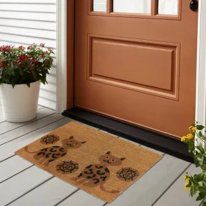 George Towne Living-OVERSIZED-24x36 Outdoor Coir Mat-Welcome Kitties - 24x36