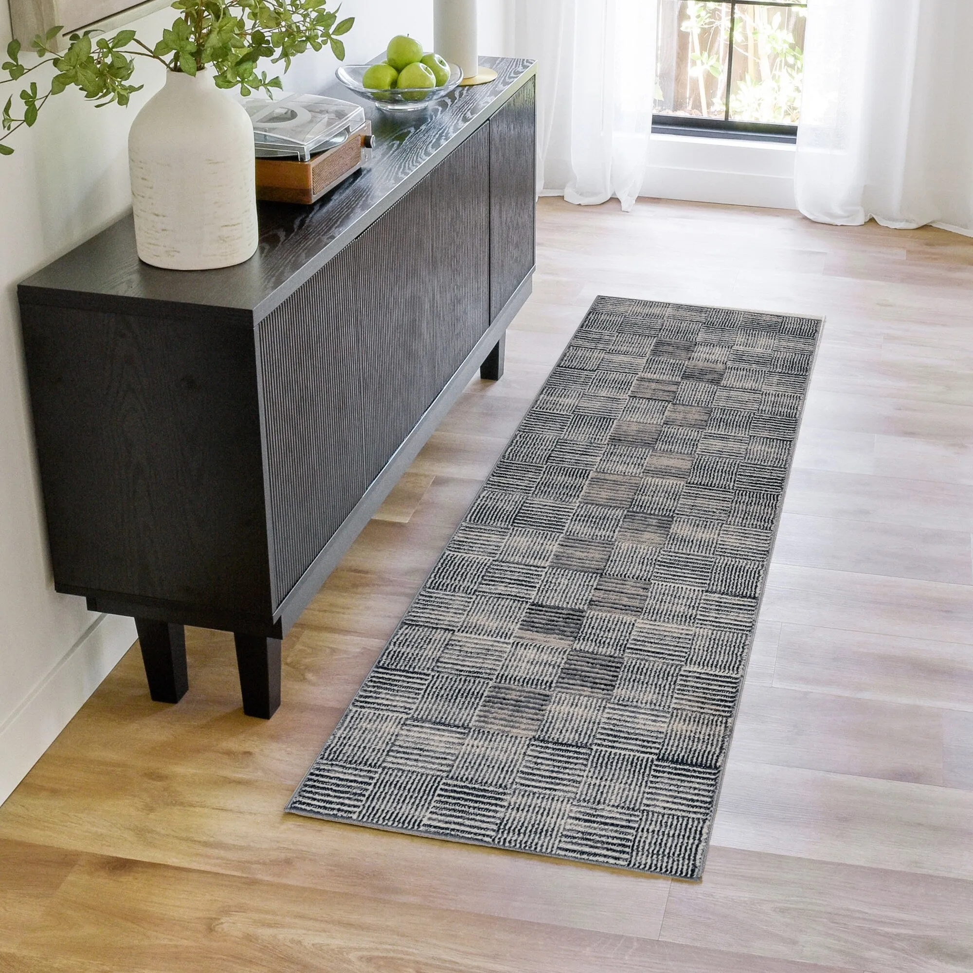 Gertmenian Flora Transitional Casual Modern Soft High-Low Polypropylene Polyester Indoor Area Rug Collection