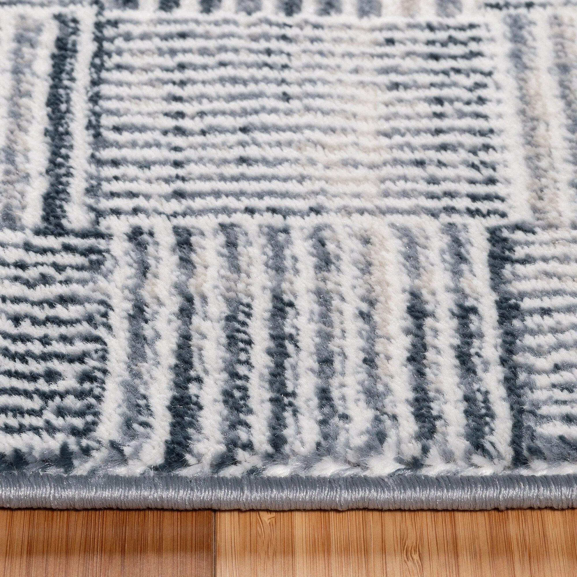 Gertmenian Flora Transitional Casual Modern Soft High-Low Polypropylene Polyester Indoor Area Rug Collection