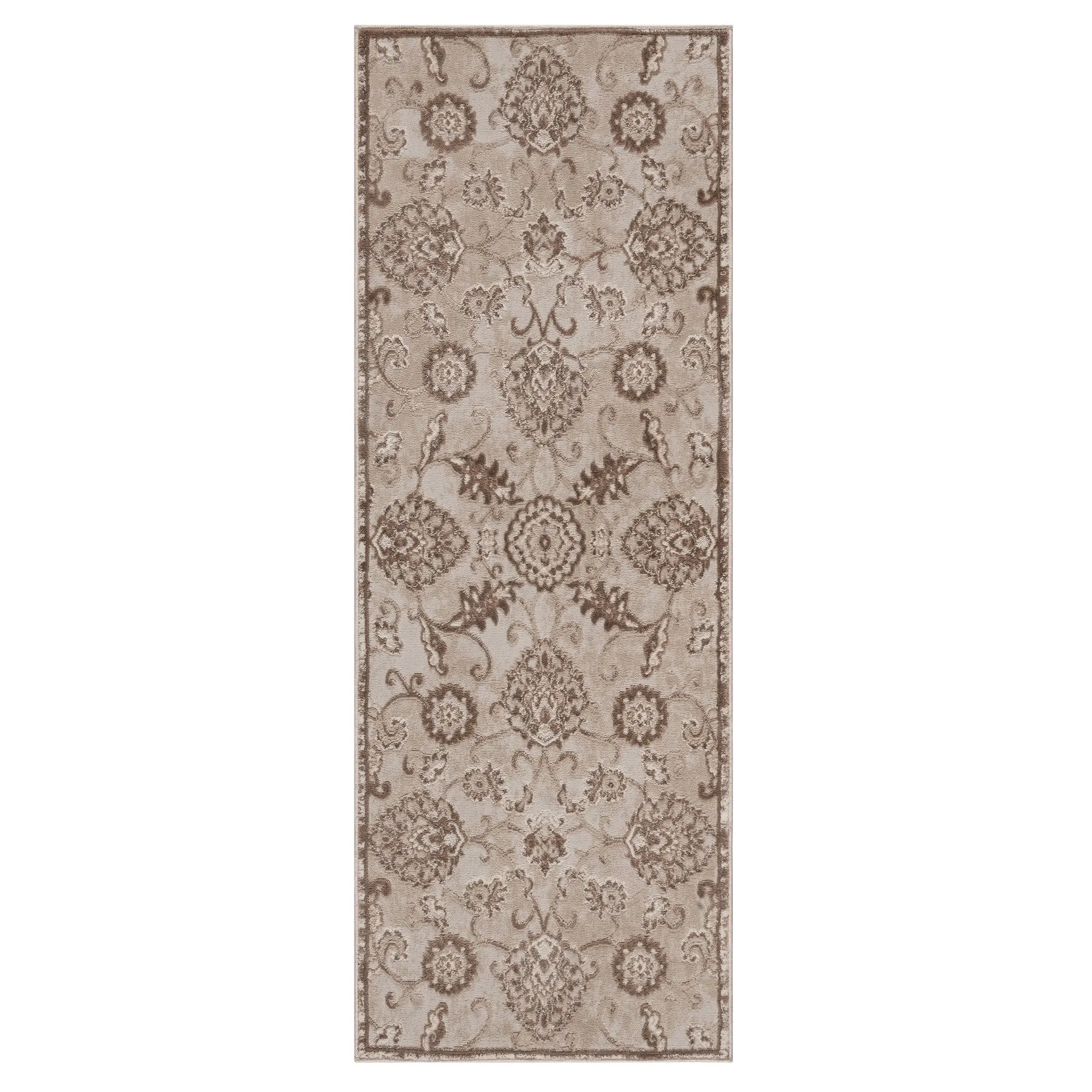 Gertmenian Flora Transitional Casual Modern Soft High-Low Polypropylene Polyester Indoor Area Rug Collection