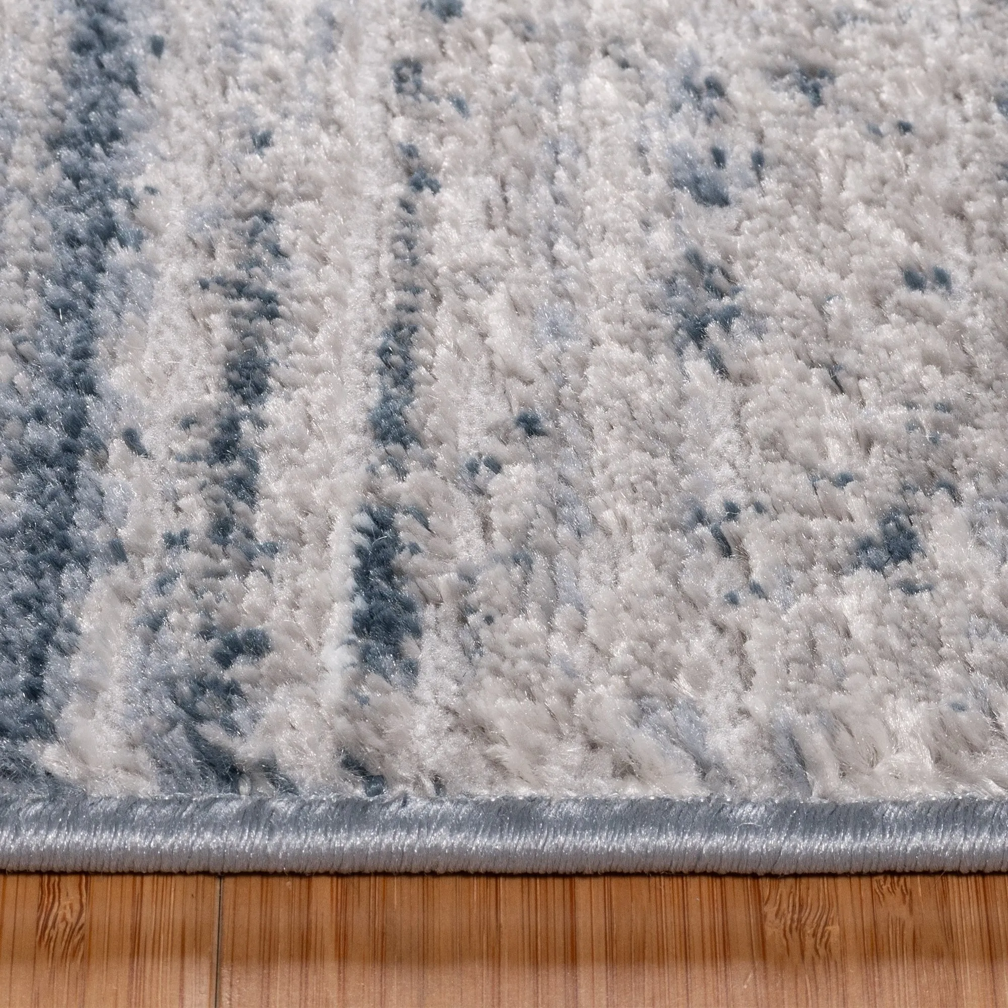 Gertmenian Flora Transitional Casual Modern Soft High-Low Polypropylene Polyester Indoor Area Rug Collection