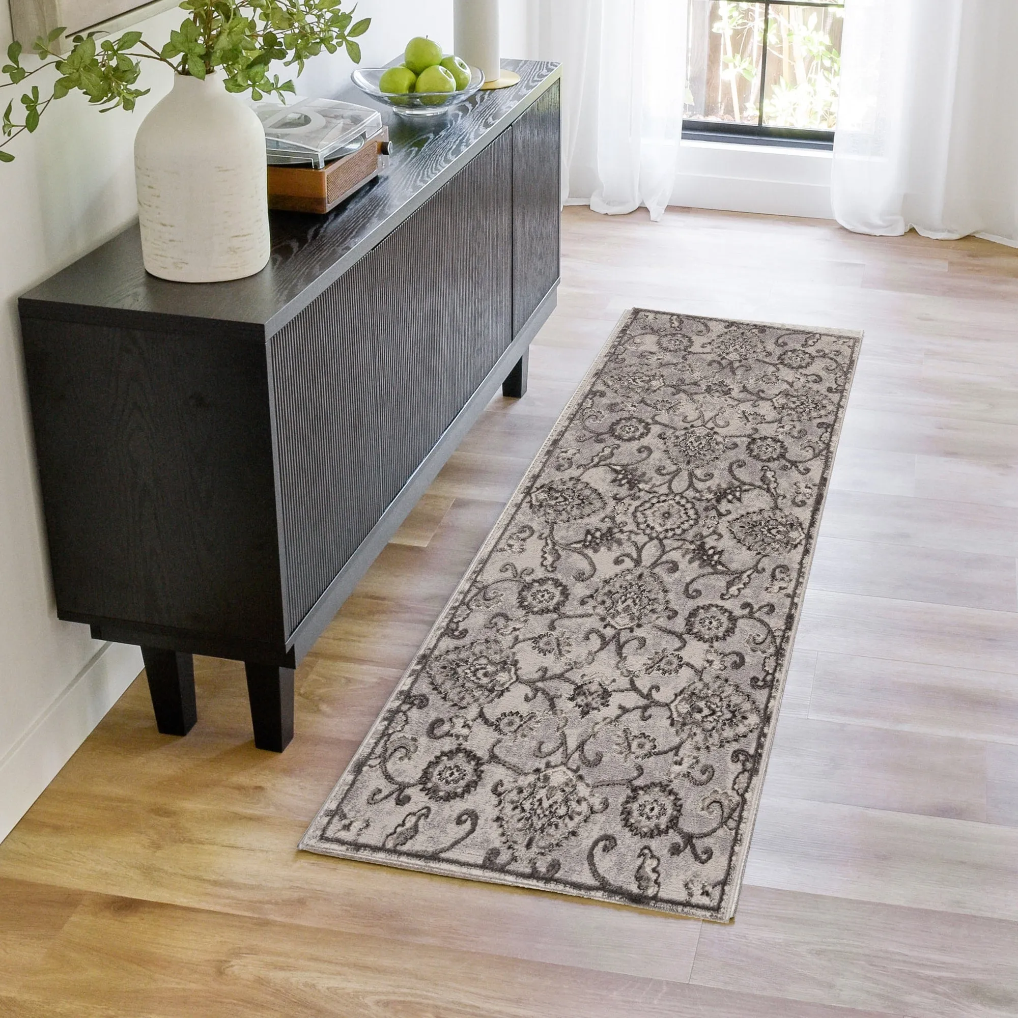 Gertmenian Flora Transitional Casual Modern Soft High-Low Polypropylene Polyester Indoor Area Rug Collection