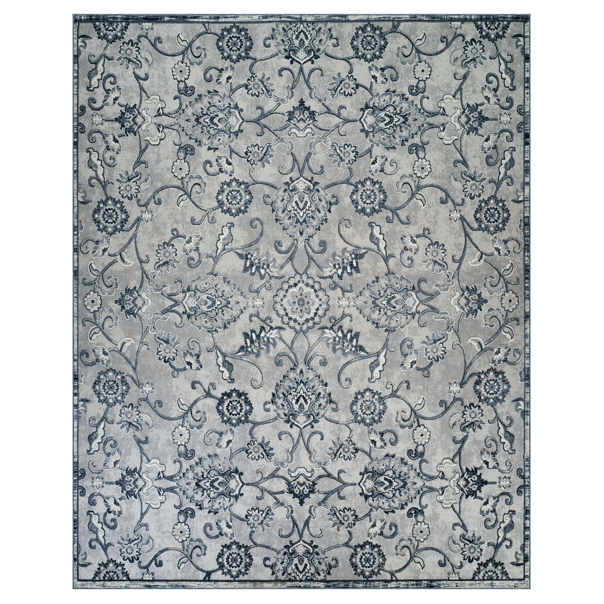 Gertmenian Flora Transitional Casual Modern Soft High-Low Polypropylene Polyester Indoor Area Rug Collection