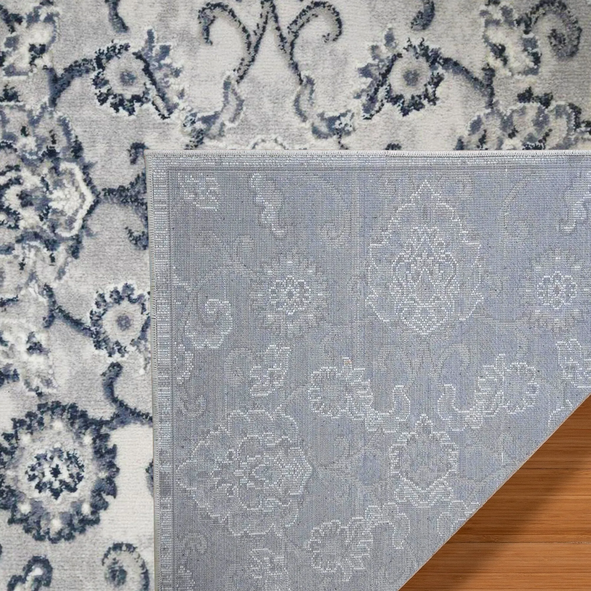 Gertmenian Flora Transitional Casual Modern Soft High-Low Polypropylene Polyester Indoor Area Rug Collection