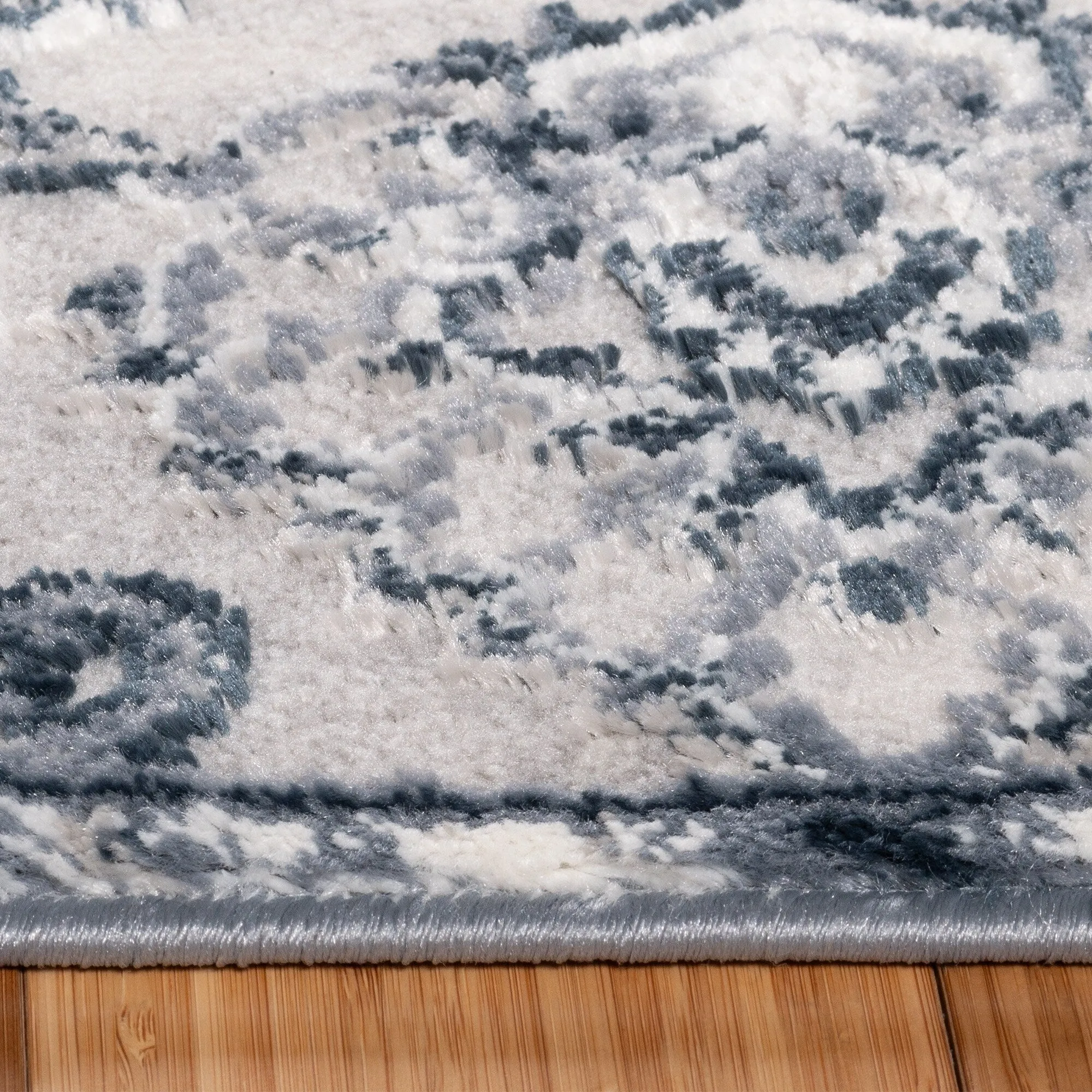 Gertmenian Flora Transitional Casual Modern Soft High-Low Polypropylene Polyester Indoor Area Rug Collection