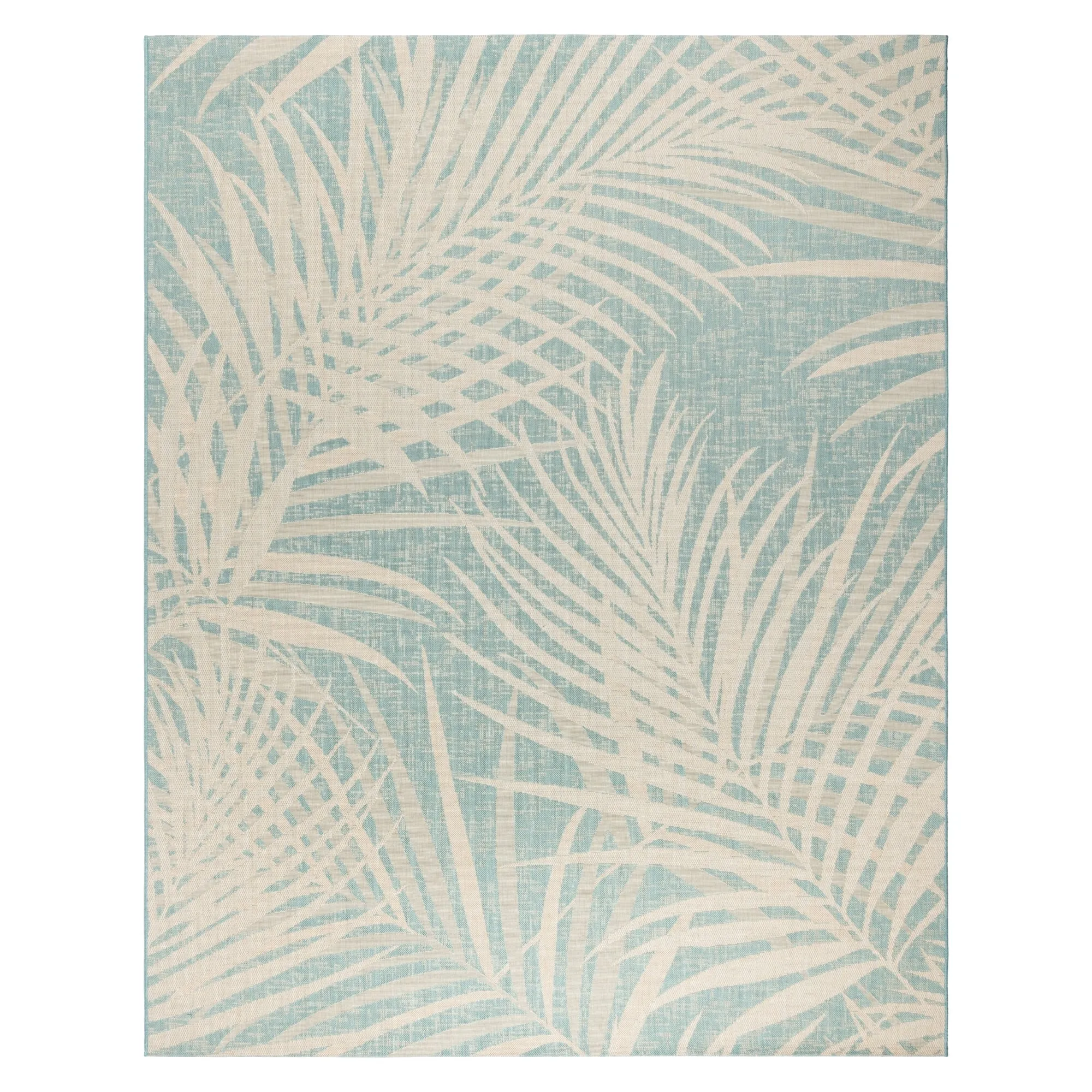 Gertmenian Paseo Paume Casual Palm Leaf Flatweave Indoor/ Outdoor Area Rug