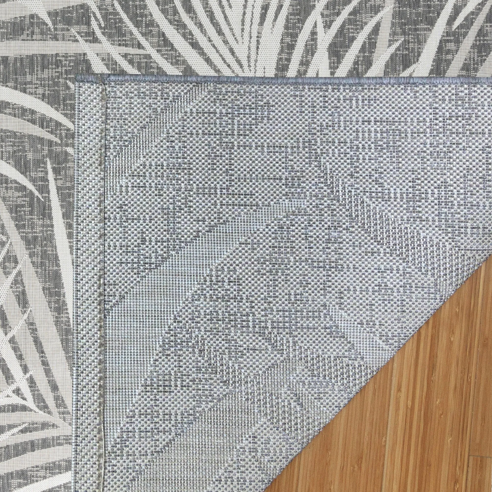 Gertmenian Paseo Paume Casual Palm Leaf Flatweave Indoor/ Outdoor Area Rug