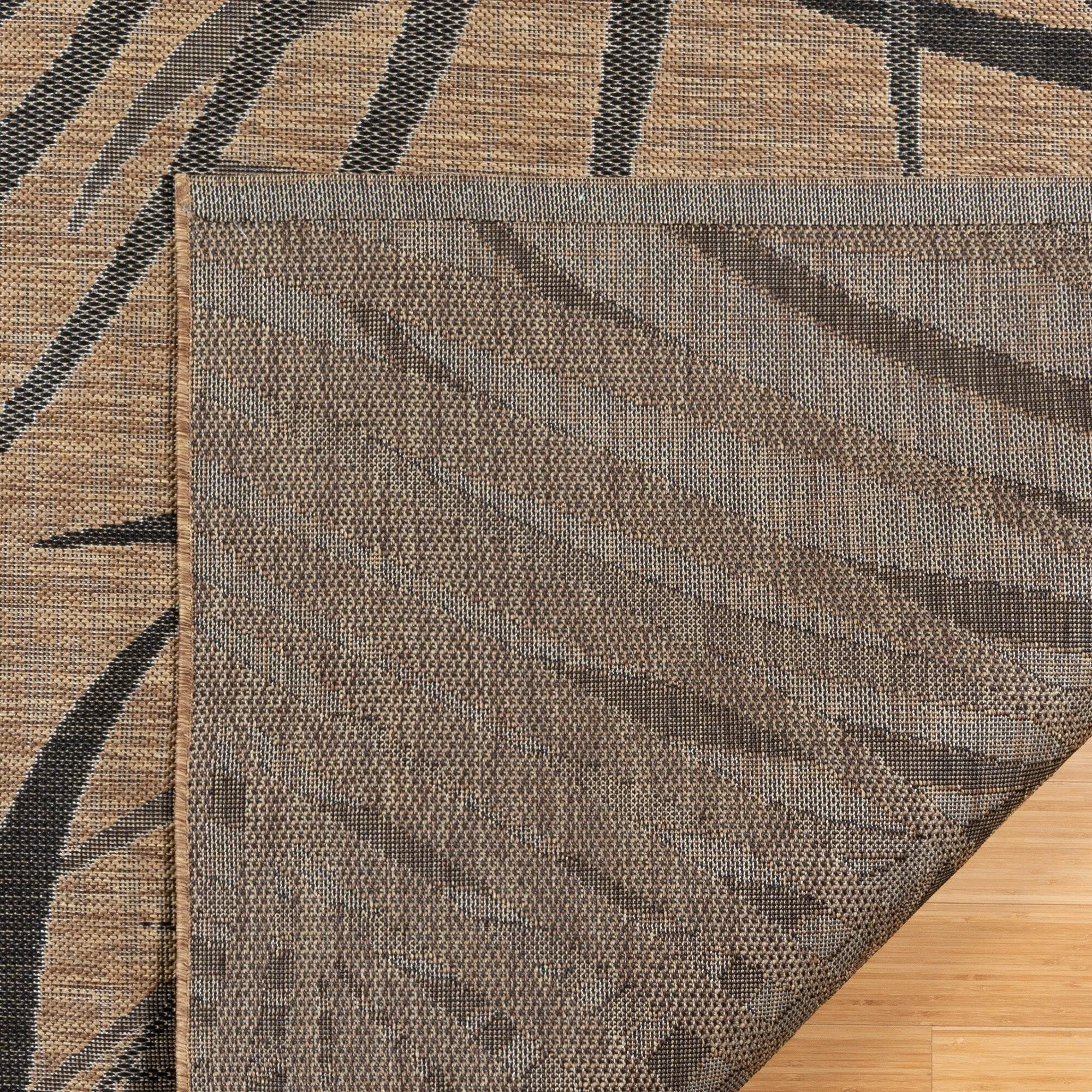 Gertmenian Paseo Paume Casual Palm Leaf Flatweave Indoor/ Outdoor Area Rug
