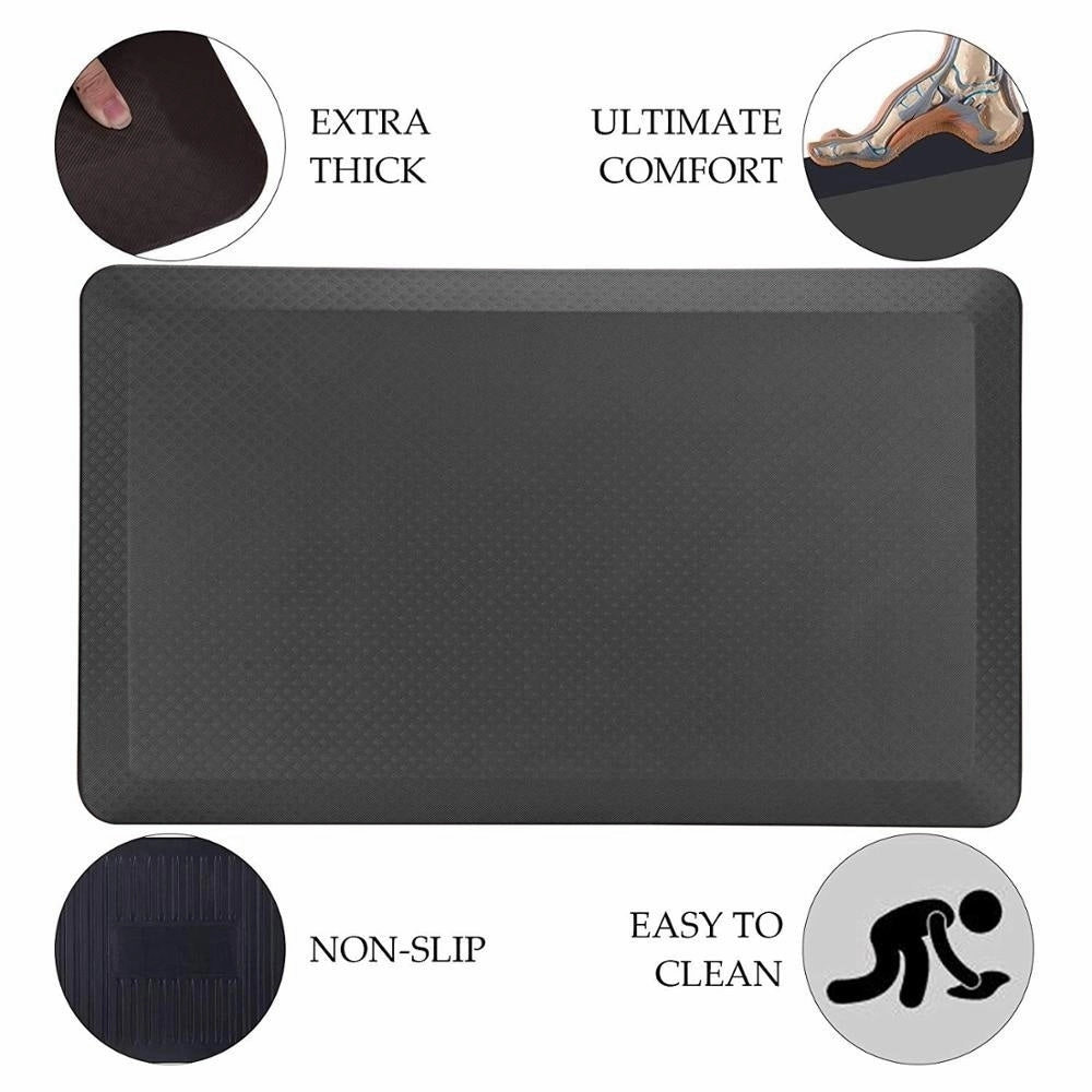 Grade Pads Ergonomic Comfort Standing Mat for Stand Up Desks Kitchens Office Stand Up Desk - N/A