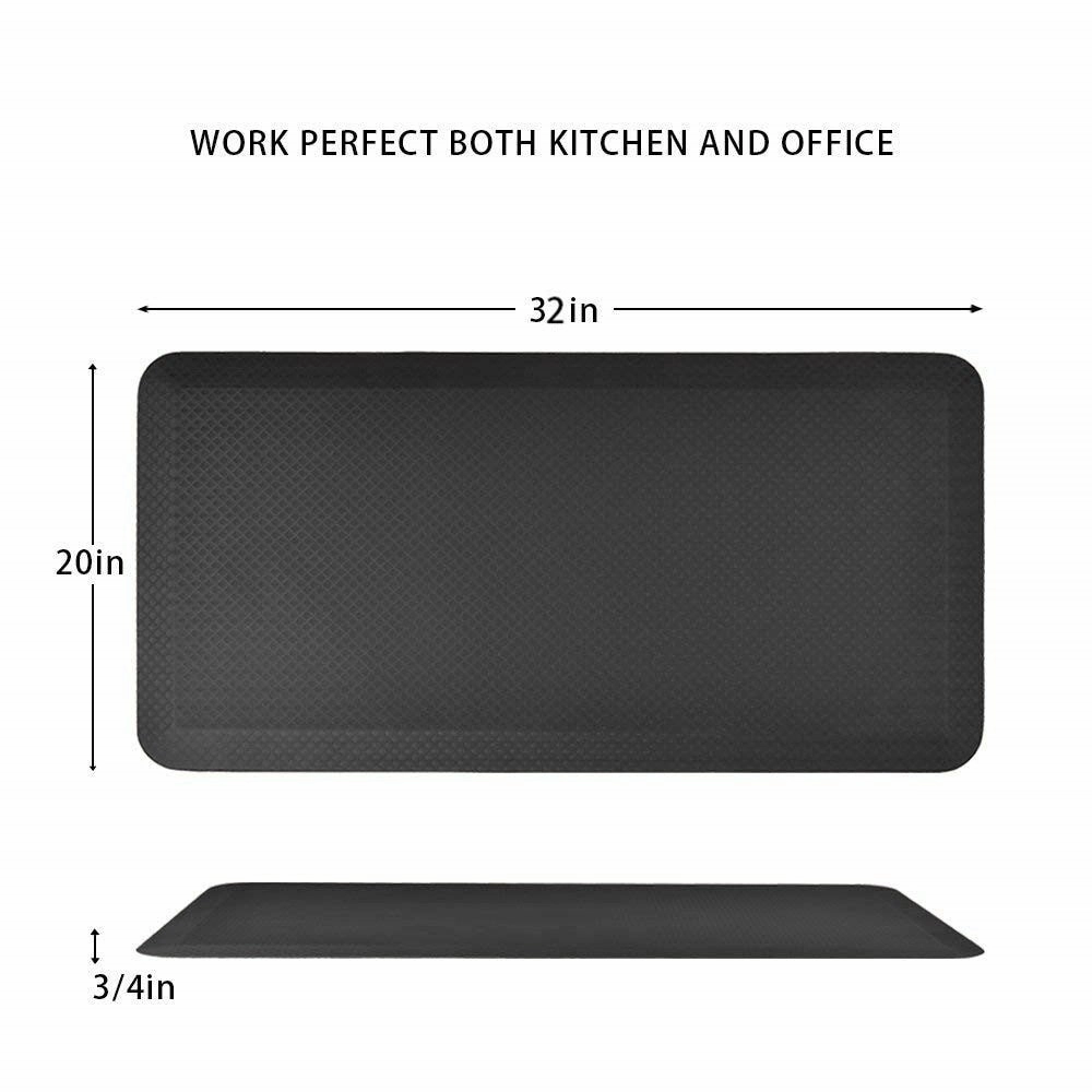 Grade Pads Ergonomic Comfort Standing Mat for Stand Up Desks Kitchens Office Stand Up Desk - N/A