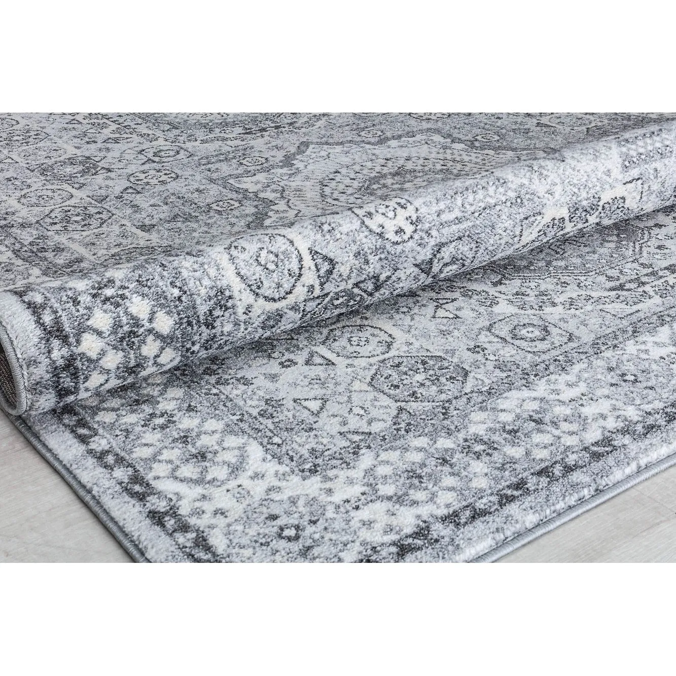 Hailey Geometric Medallion Traditional Area Rug by Rugs America